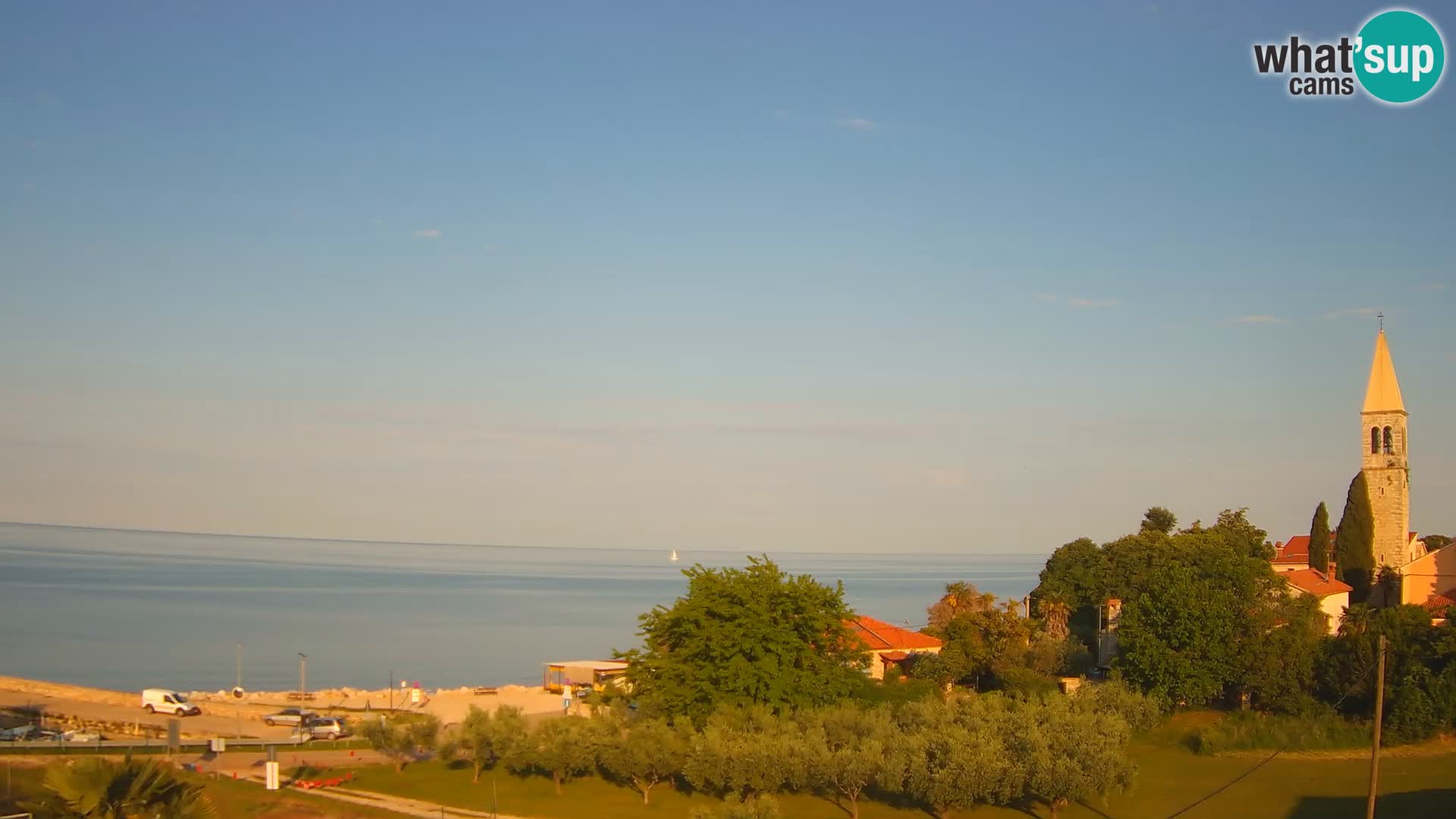 Umag Cámara web en vivo Lovrečica / San Lorenzo – Istria – Croacia