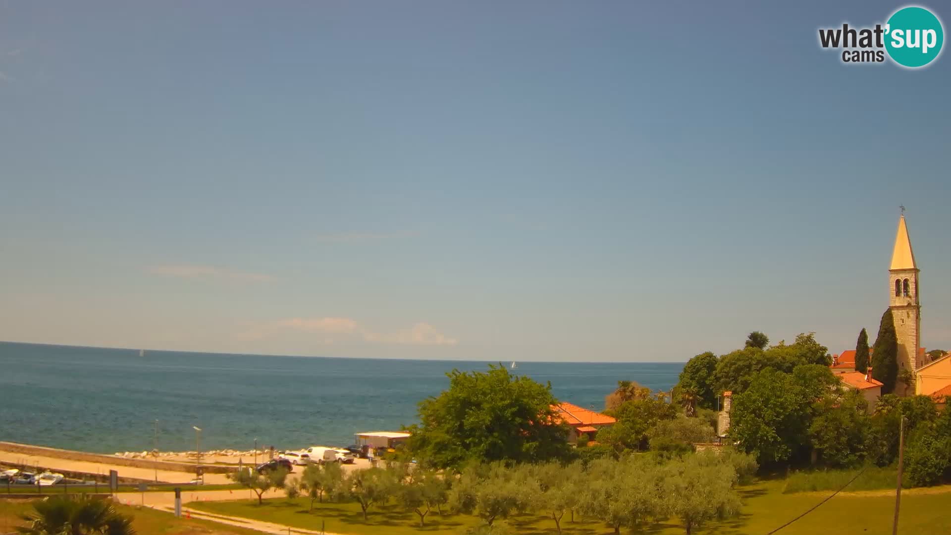 Umag Live webcam Lovrečica / San Lorenzo – Istria – Croatia