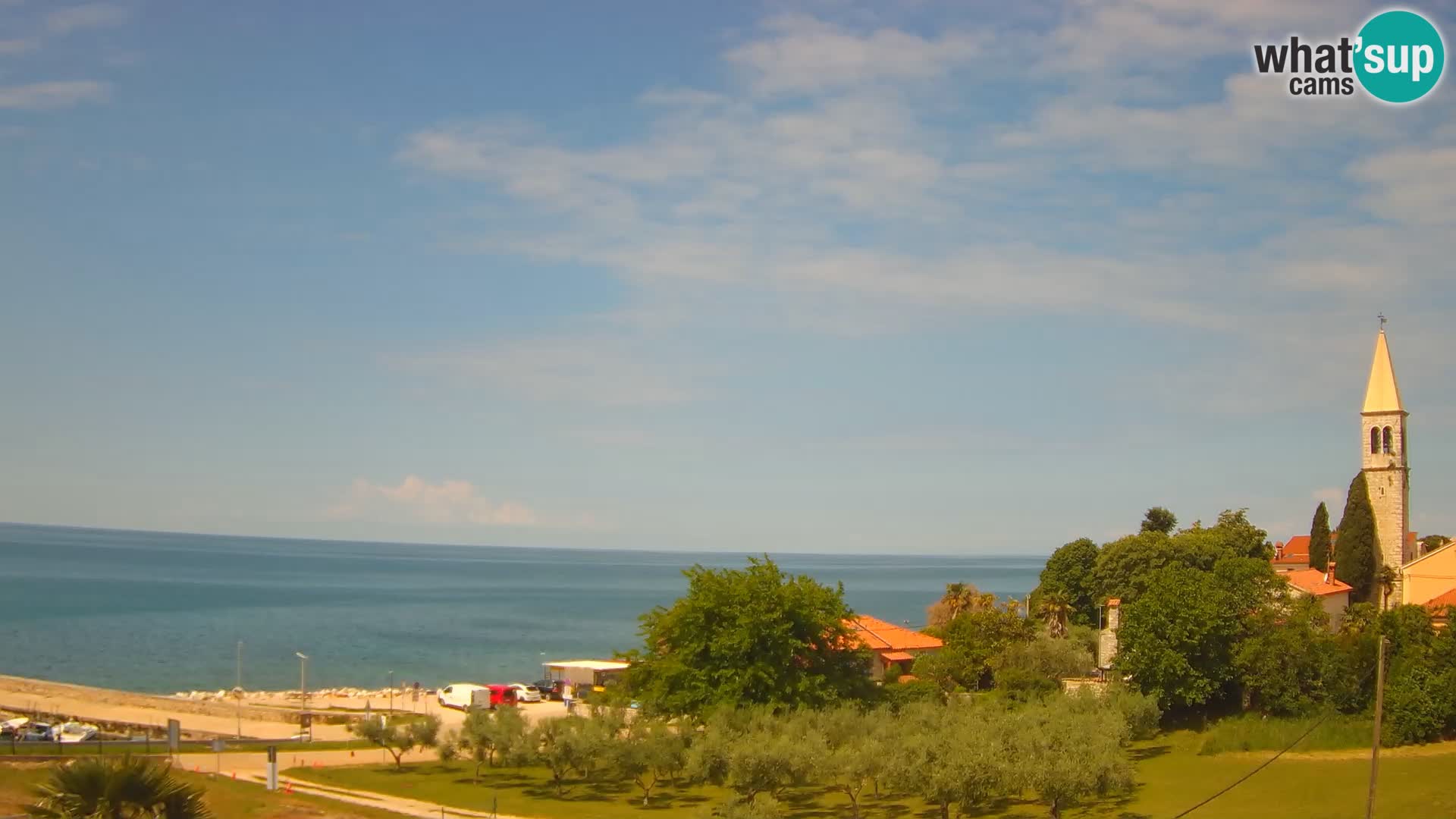 Umago Live webcam Lovrečica / San Lorenzo – Istria – Croazia