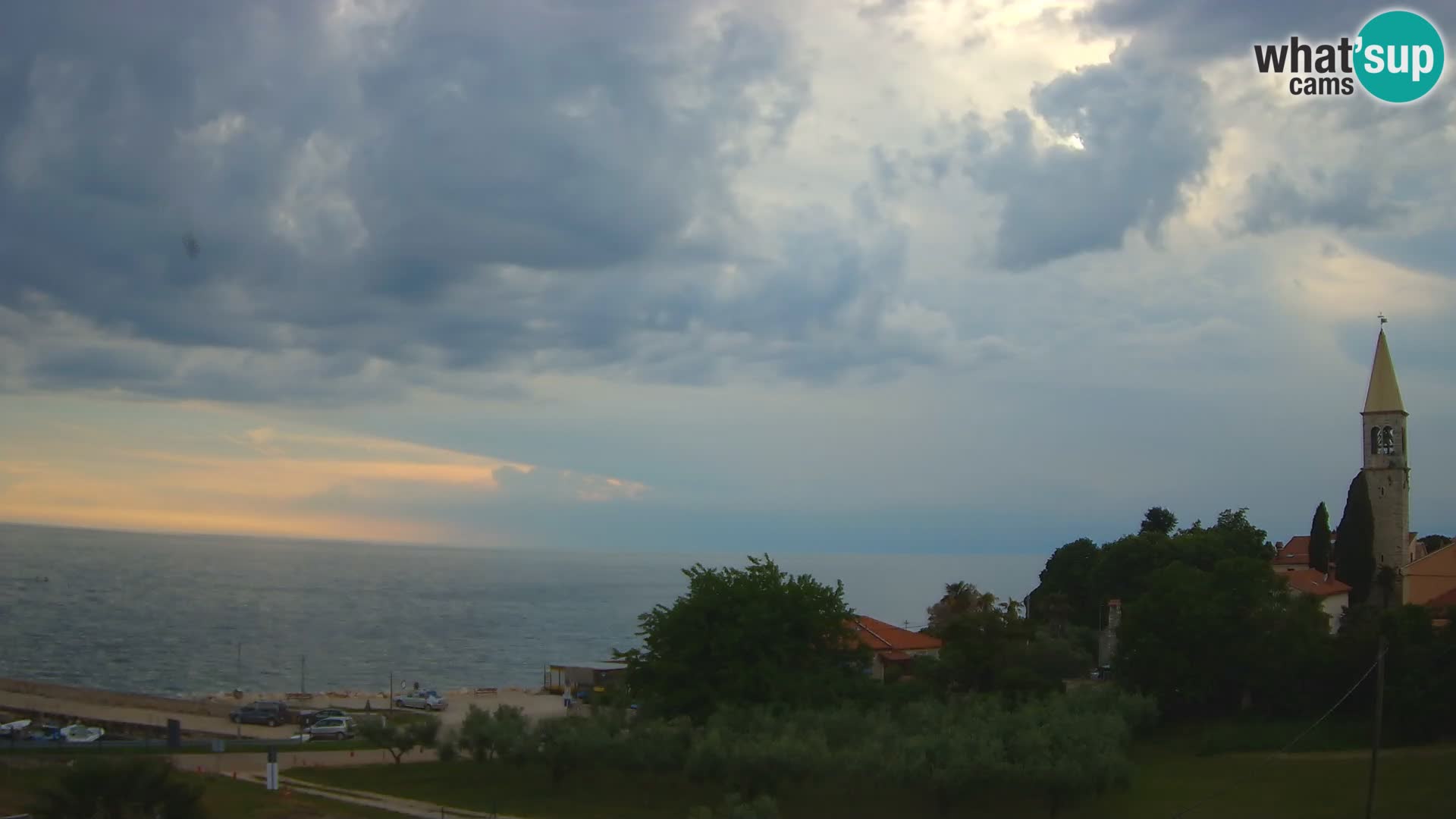 Umag spletna kamera Lovrečica – Istra – Hrvaška