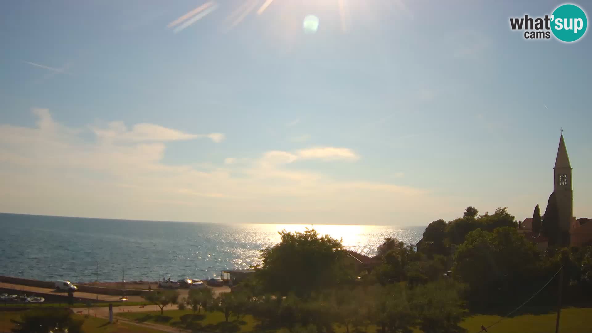 Umag Live webcam Lovrečica / San Lorenzo – Istria – Croatia