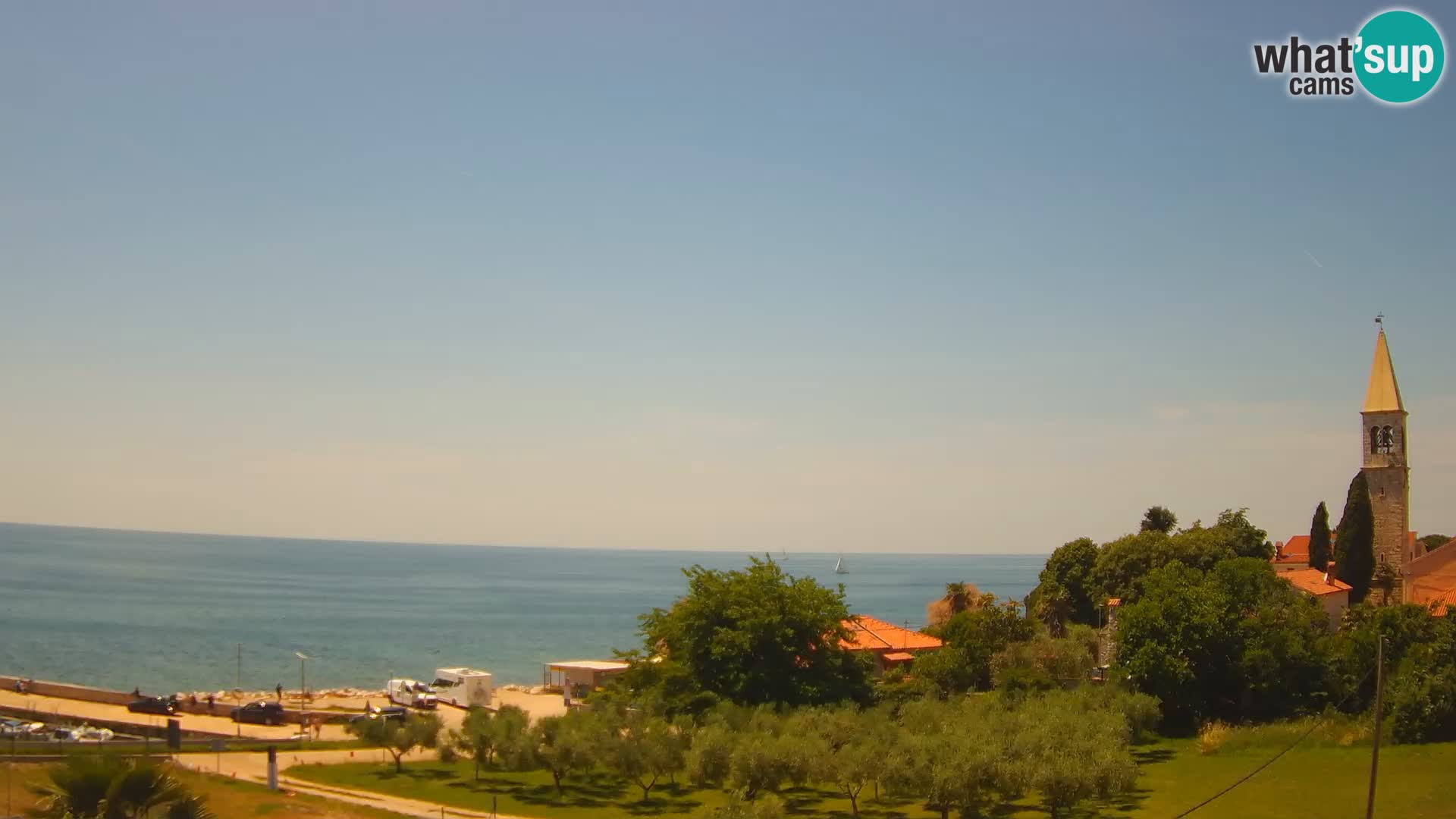Umag Cámara web en vivo Lovrečica / San Lorenzo – Istria – Croacia