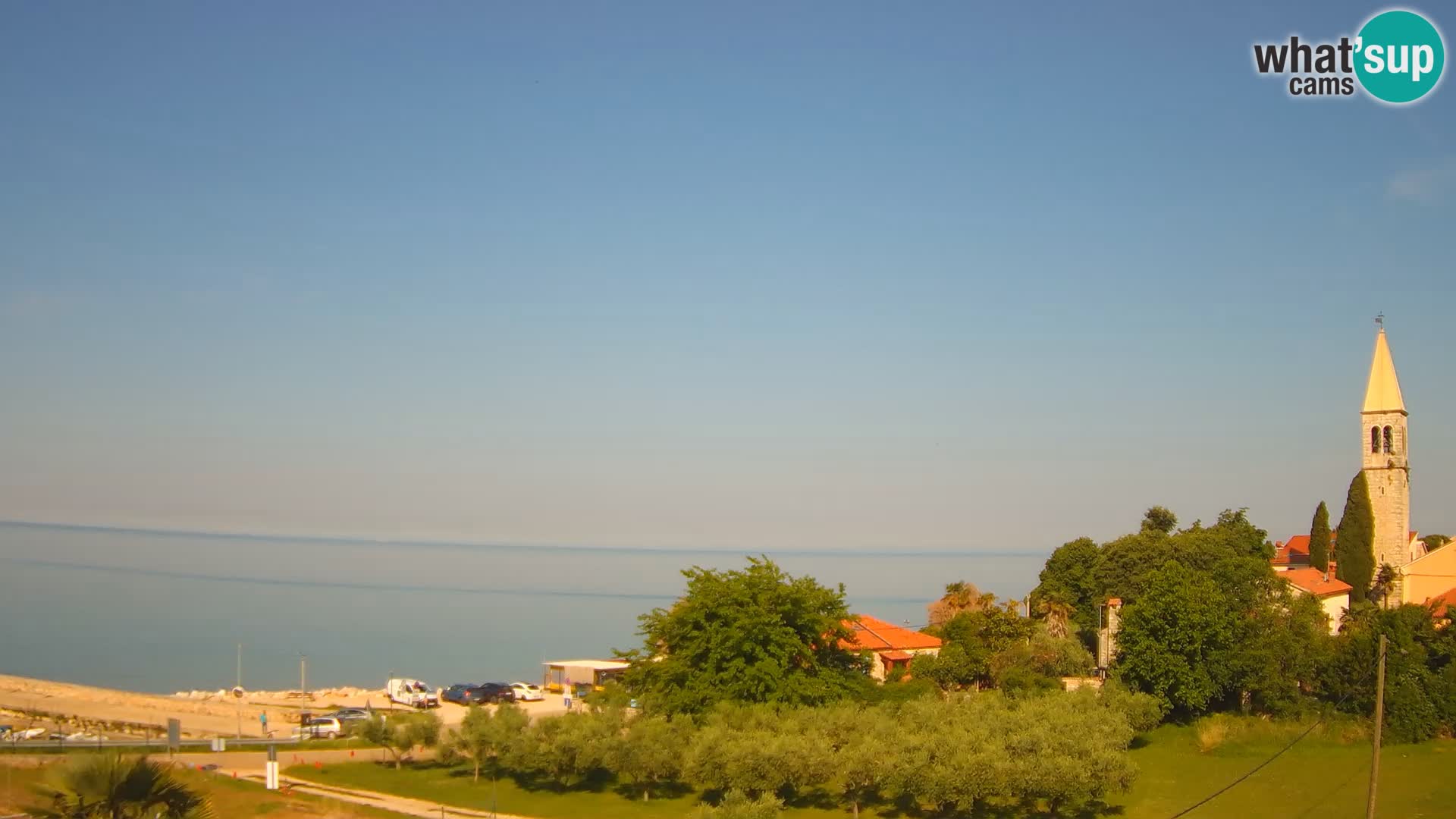 Umag Cámara web en vivo Lovrečica / San Lorenzo – Istria – Croacia