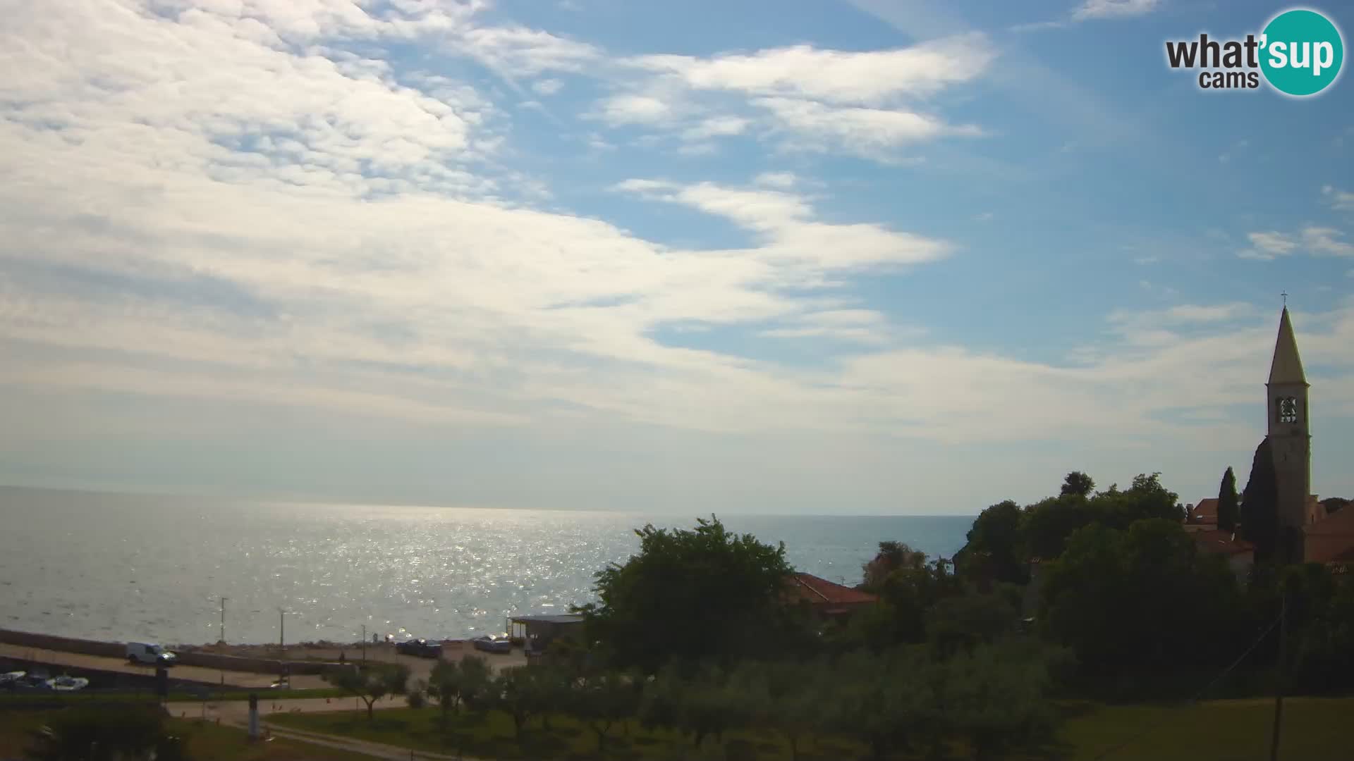Umag Webcam uživo Lovrečica / San Lorenzo – Istra – Hrvatska