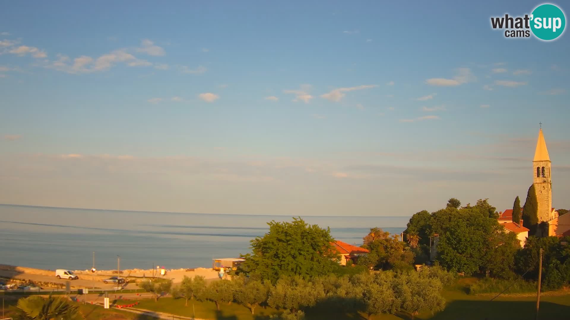 Umag Cámara web en vivo Lovrečica / San Lorenzo – Istria – Croacia