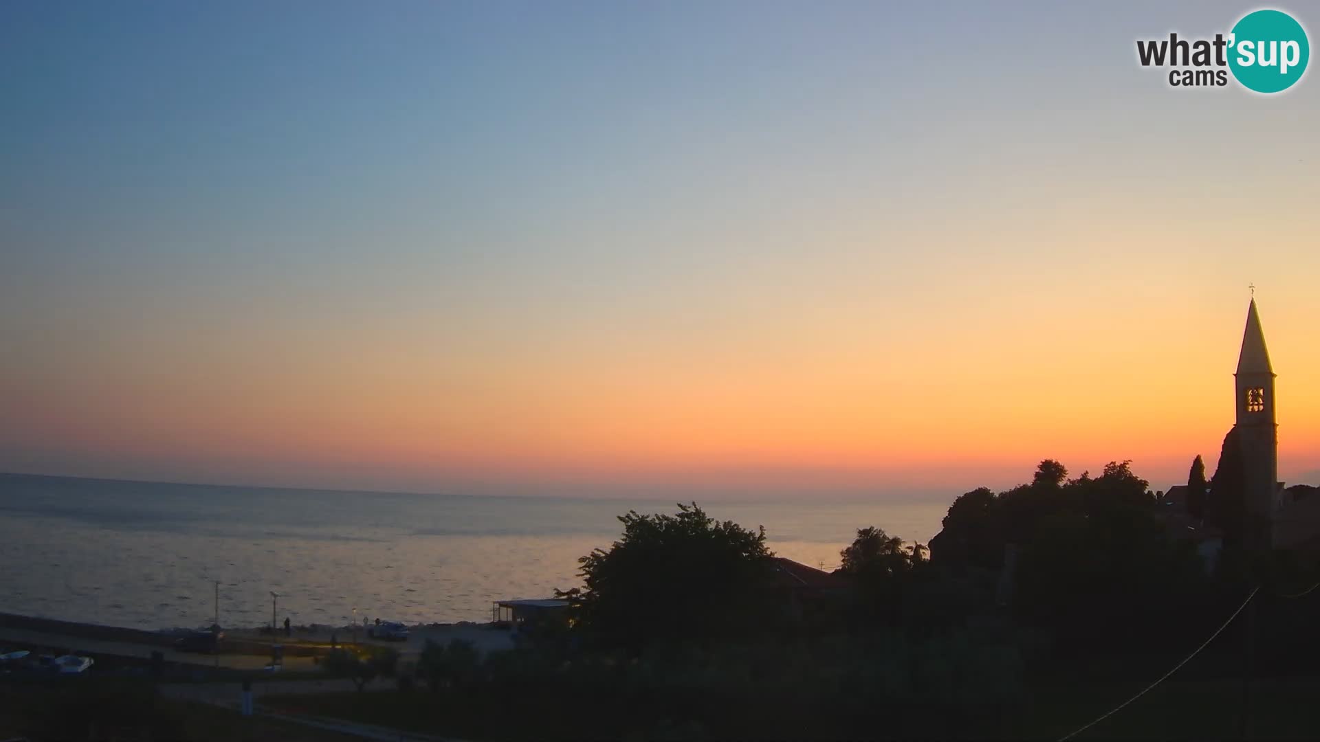 Umag Webcam uživo Lovrečica / San Lorenzo – Istra – Hrvatska