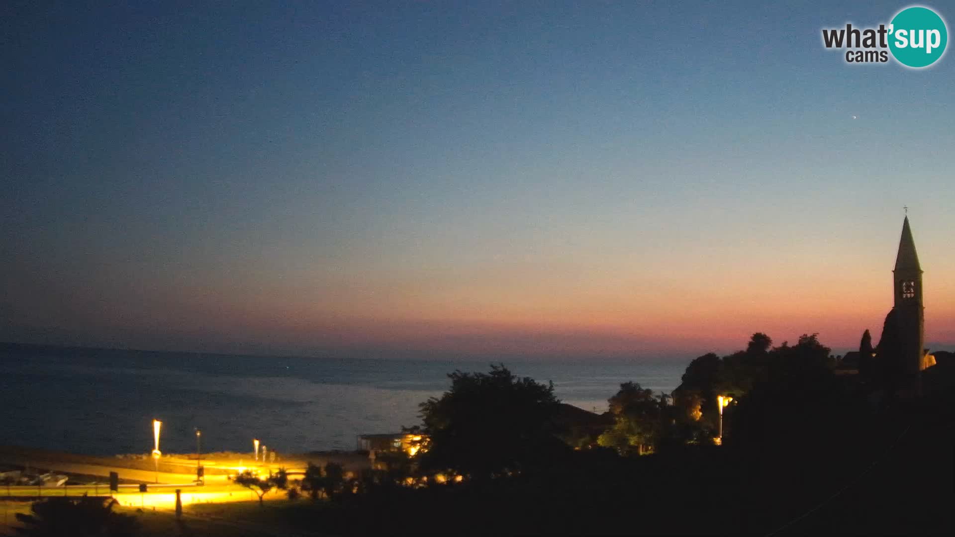 Umag spletna kamera Lovrečica – Istra – Hrvaška