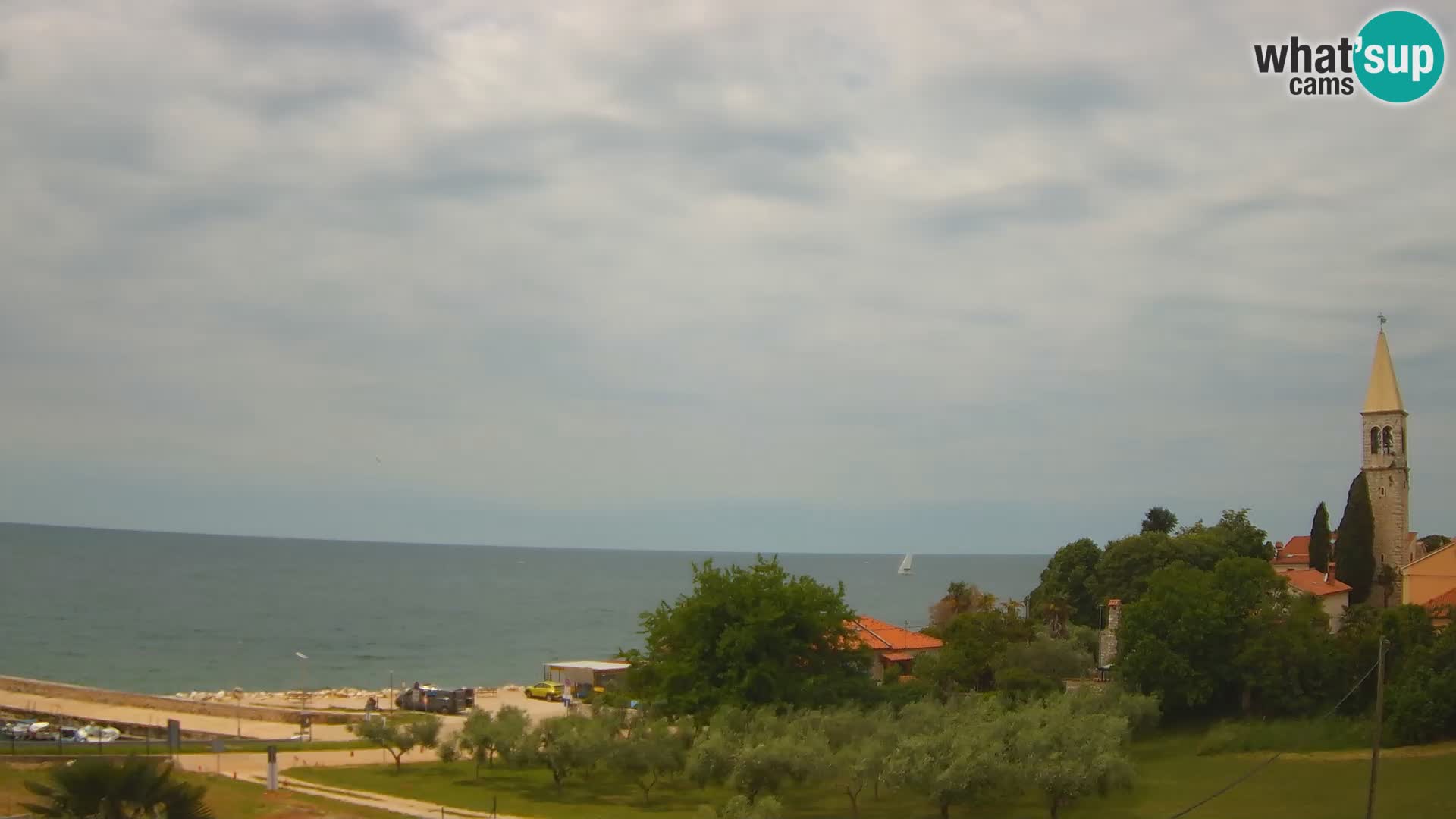 Umag spletna kamera Lovrečica – Istra – Hrvaška