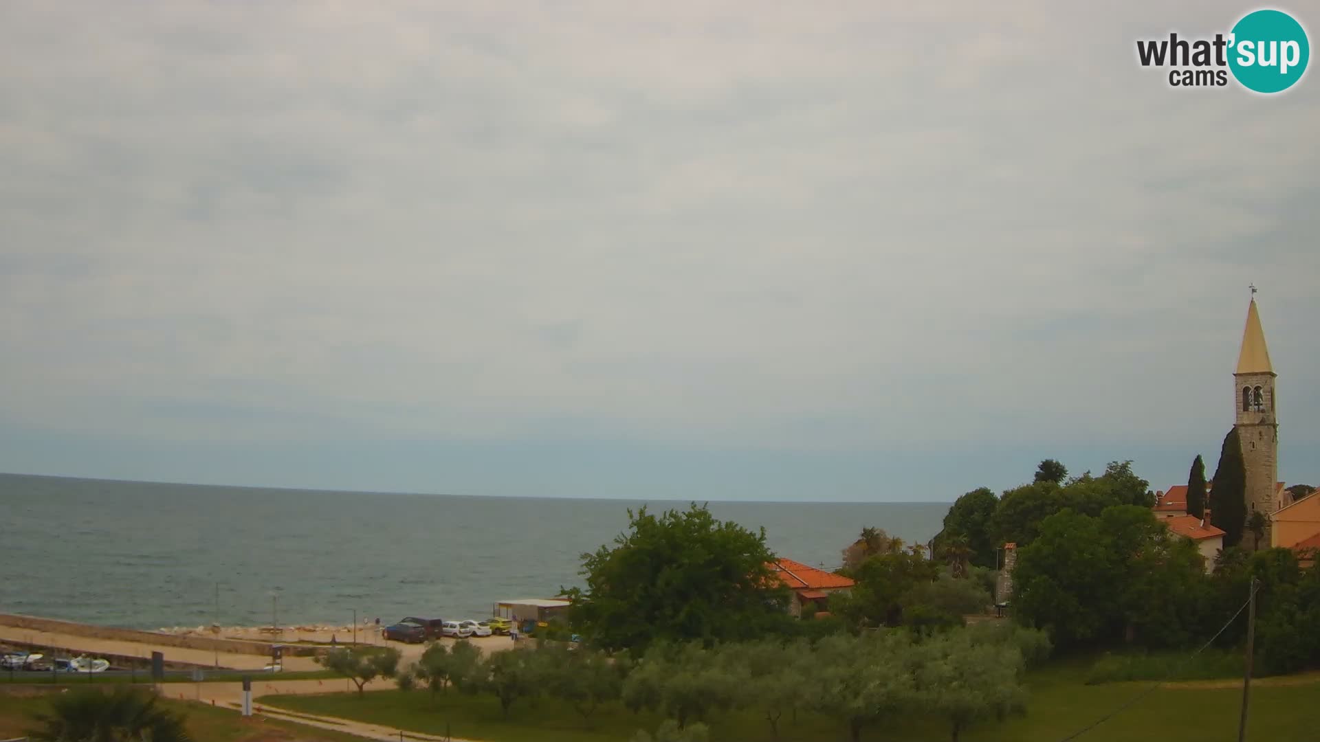 Umag Webcam uživo Lovrečica / San Lorenzo – Istra – Hrvatska