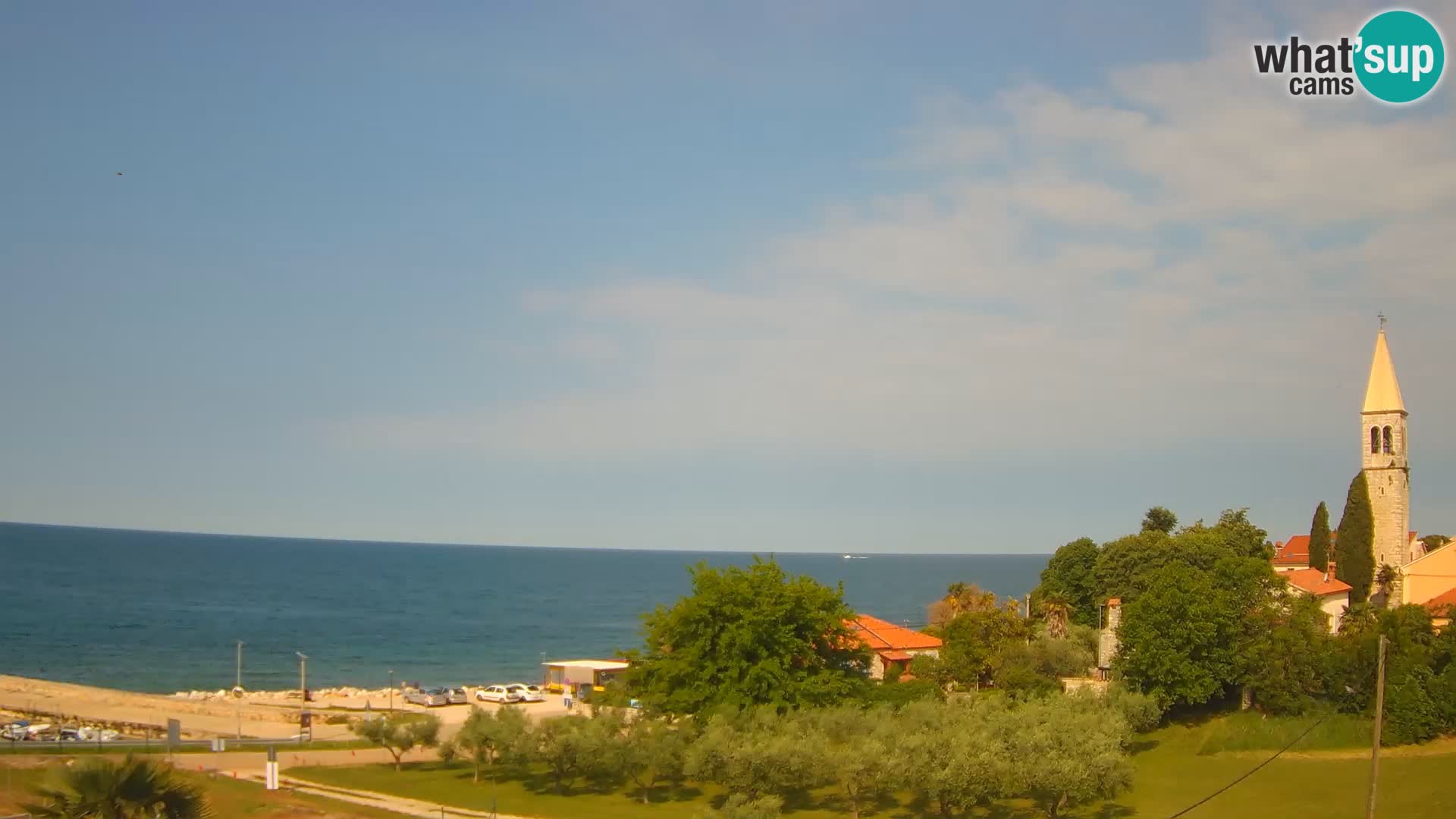 Umag Live webcam Lovrečica / San Lorenzo – Istria – Croatia
