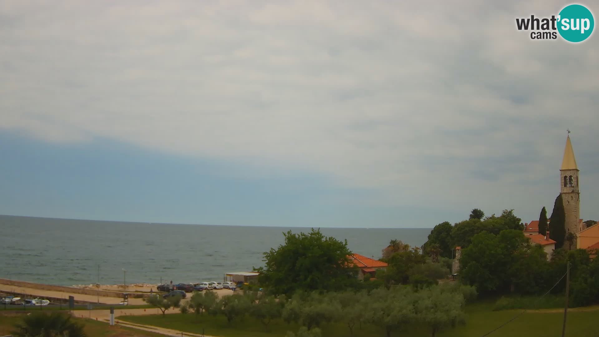 Umag spletna kamera Lovrečica – Istra – Hrvaška