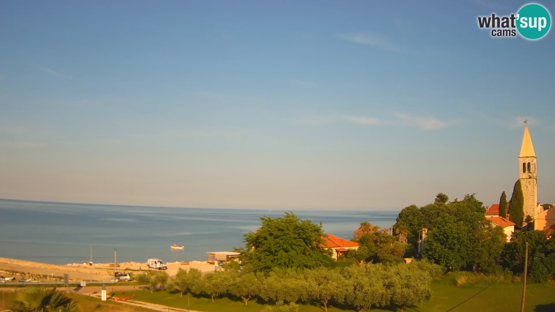 Umag Live webcam Lovrečica / San Lorenzo – Istria – Croatia