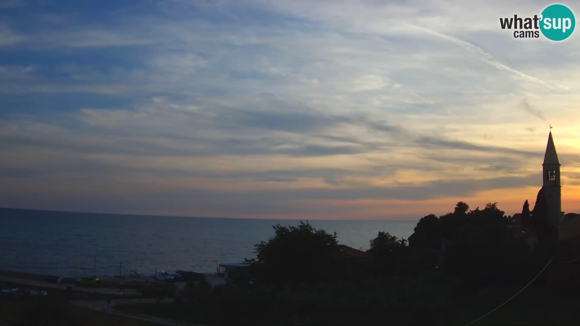 Umag Webcam uživo Lovrečica / San Lorenzo – Istra – Hrvatska