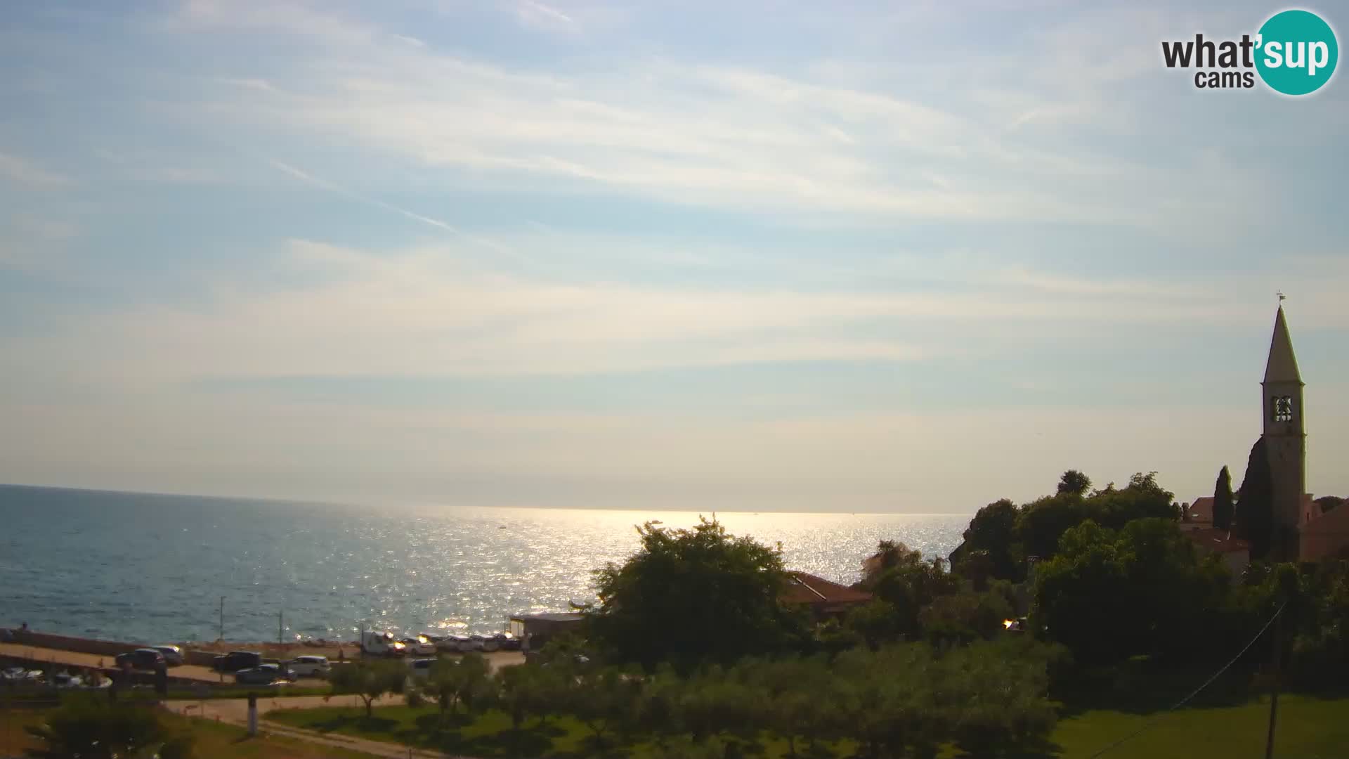 Umag spletna kamera Lovrečica – Istra – Hrvaška
