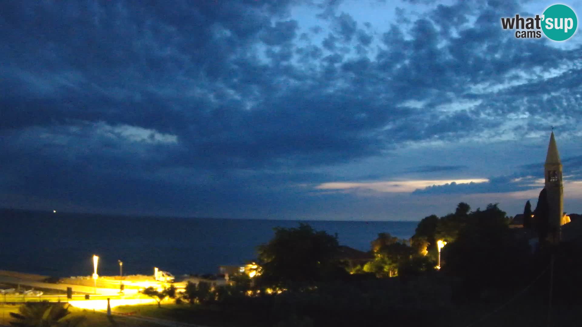 Umag Webcam uživo Lovrečica / San Lorenzo – Istra – Hrvatska