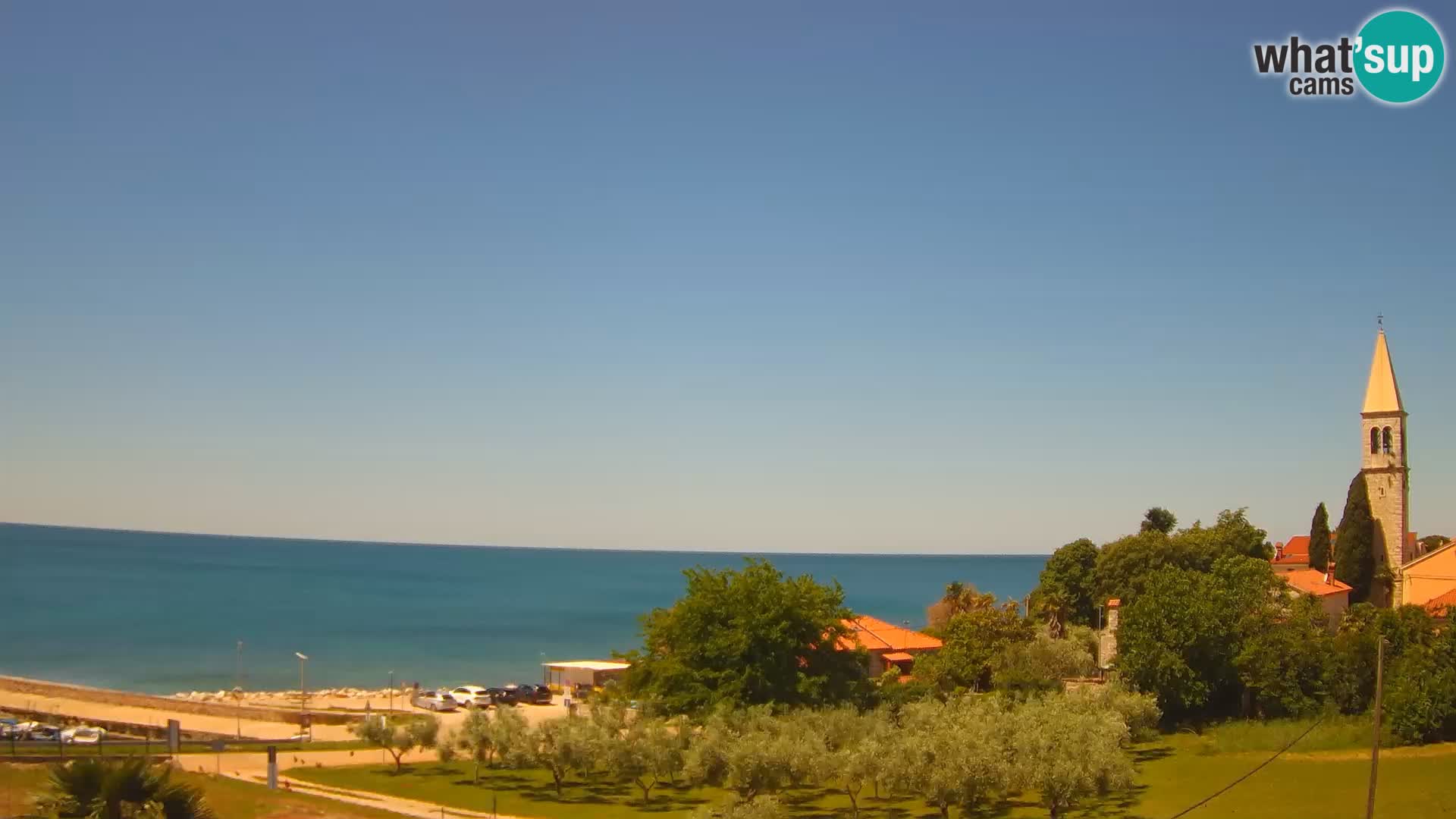 Umago Live webcam Lovrečica / San Lorenzo – Istria – Croazia