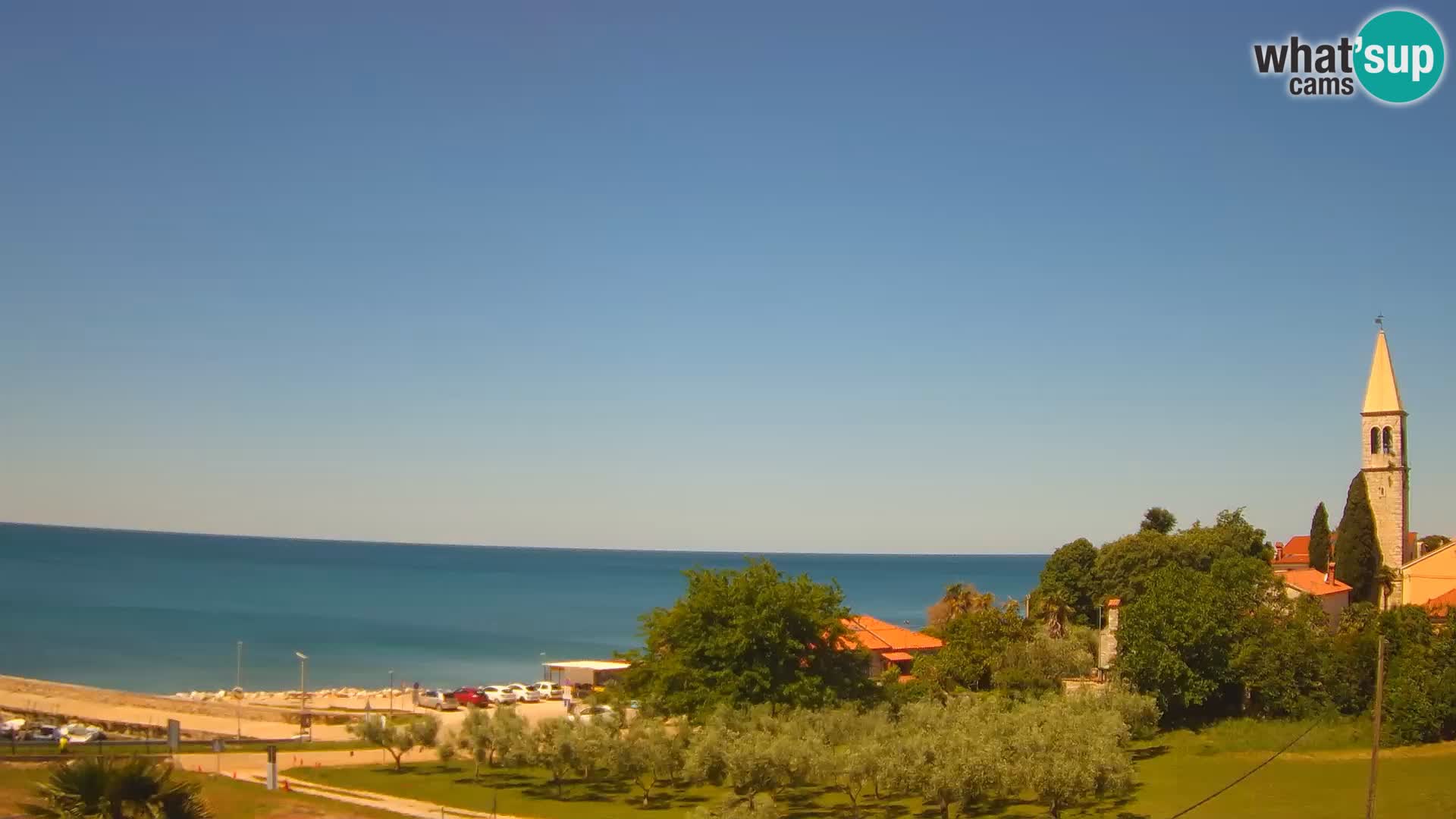 Umago Live webcam Lovrečica / San Lorenzo – Istria – Croazia