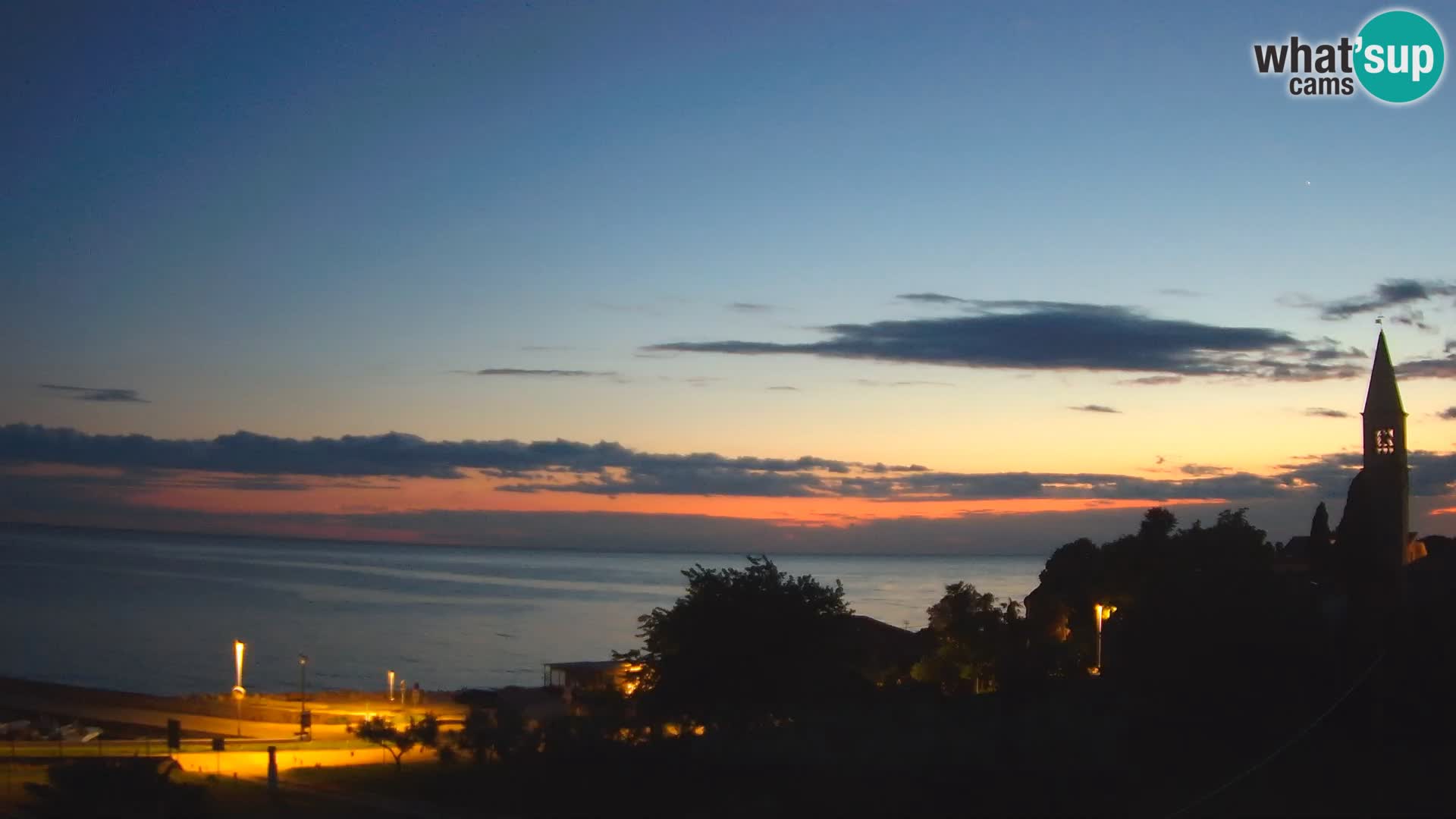 Umag spletna kamera Lovrečica – Istra – Hrvaška