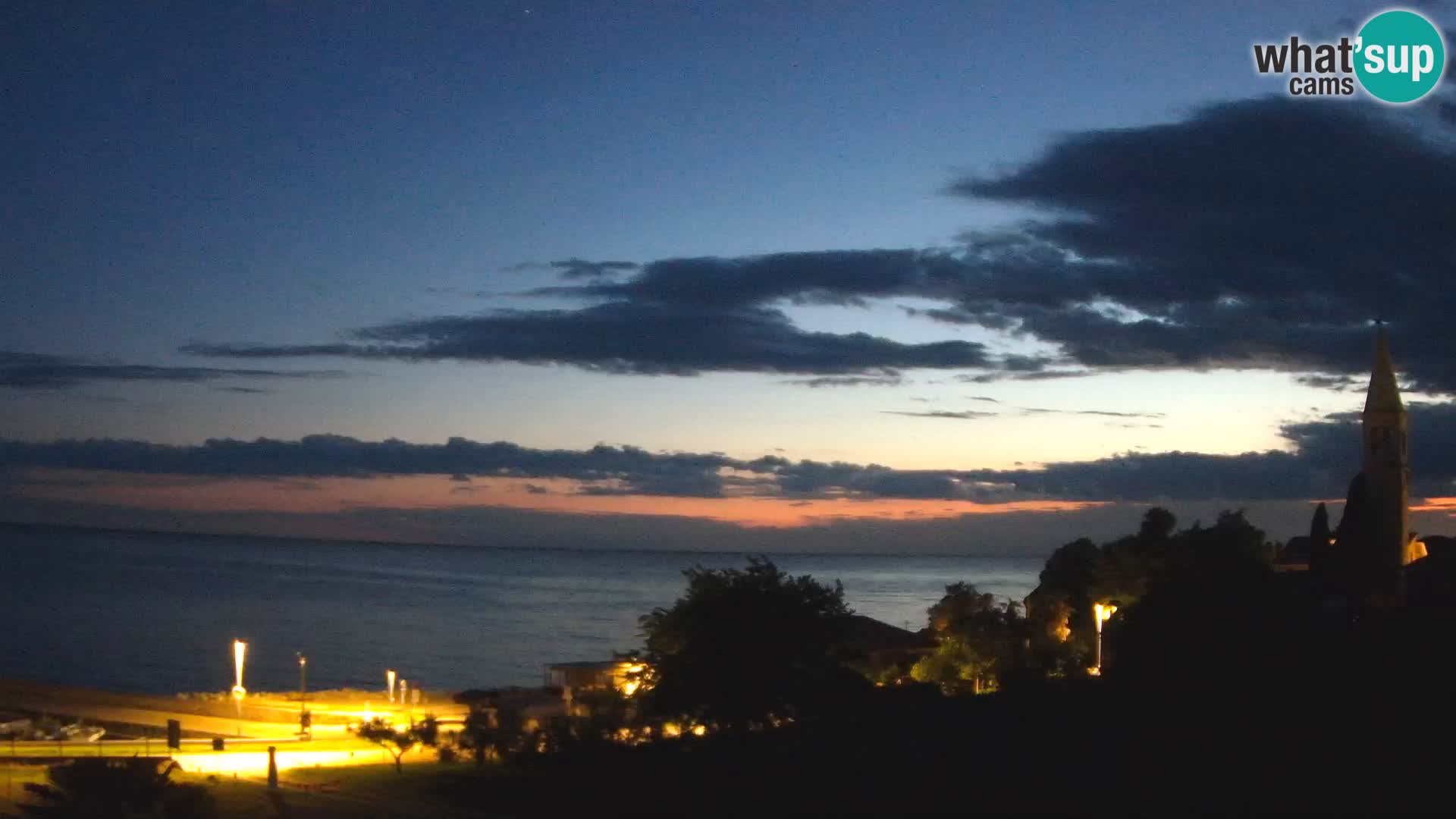 Umago Live webcam Lovrečica / San Lorenzo – Istria – Croazia