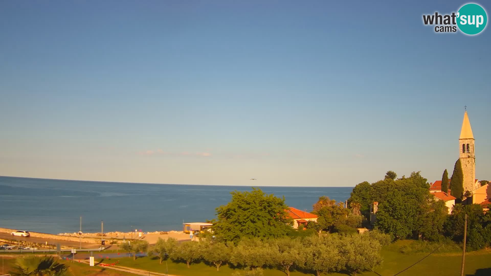 Umag Live Webcam Lovrečica / San Lorenzo – Istrien – Kroatien