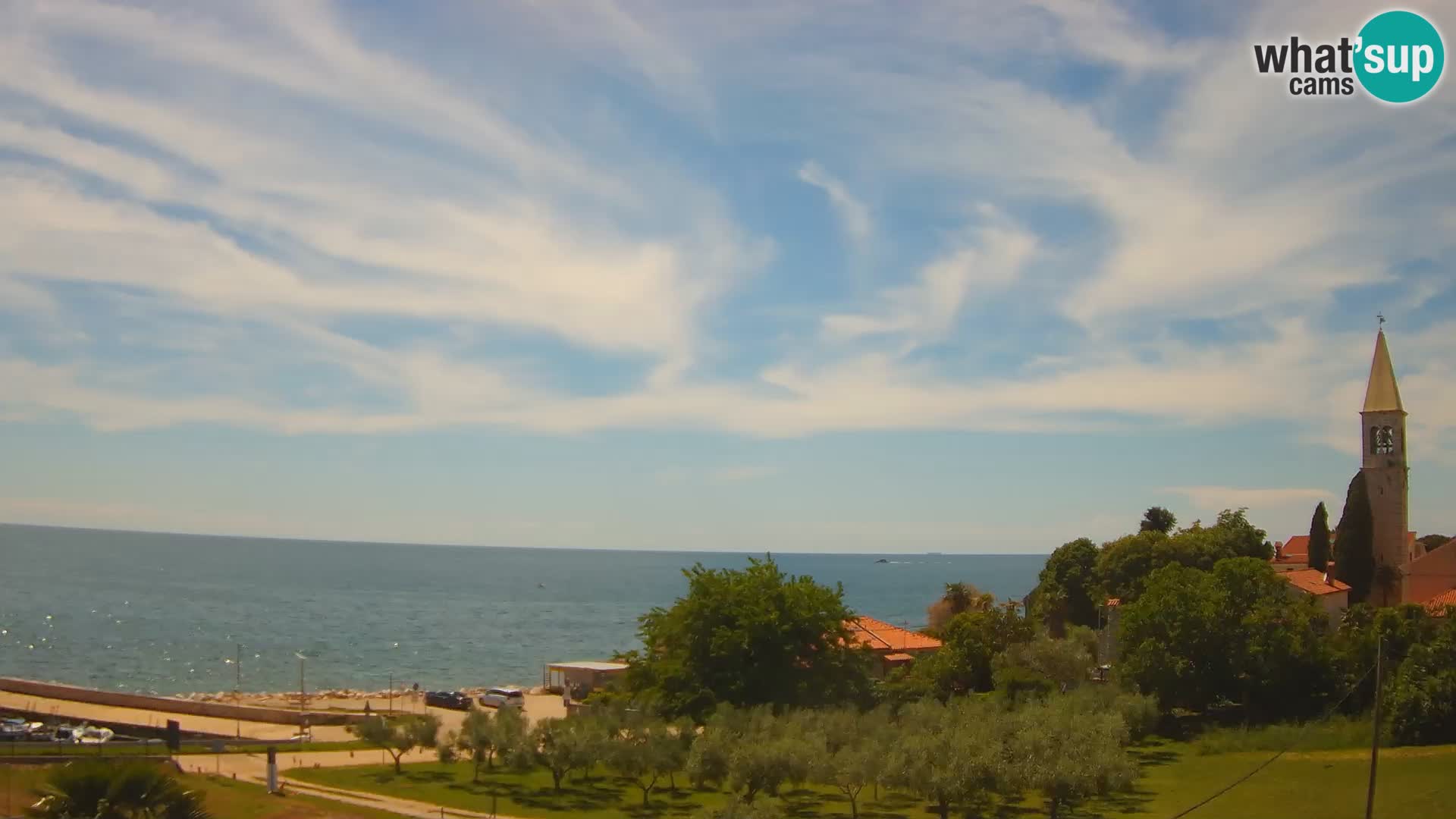 Umago Live webcam Lovrečica / San Lorenzo – Istria – Croazia