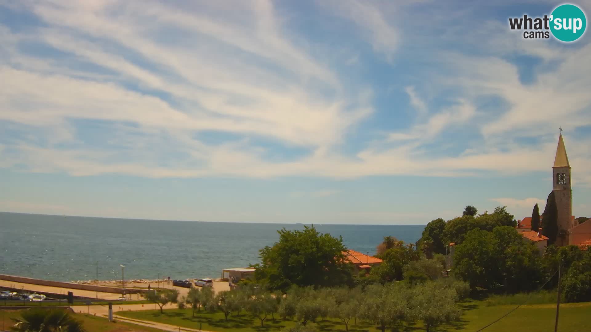 Umag Live Webcam Lovrečica / San Lorenzo – Istrien – Kroatien