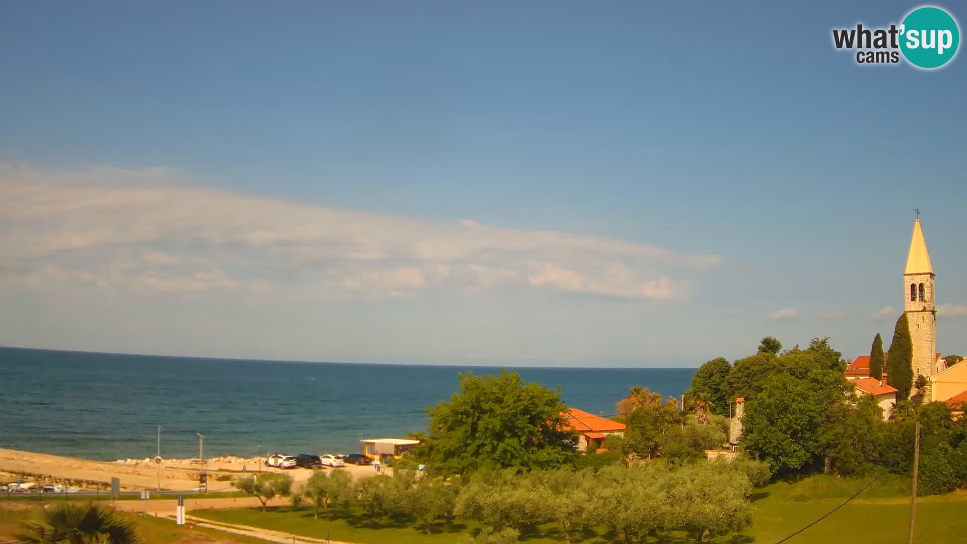 Umag Live webcam Lovrečica / San Lorenzo – Istria – Croatia