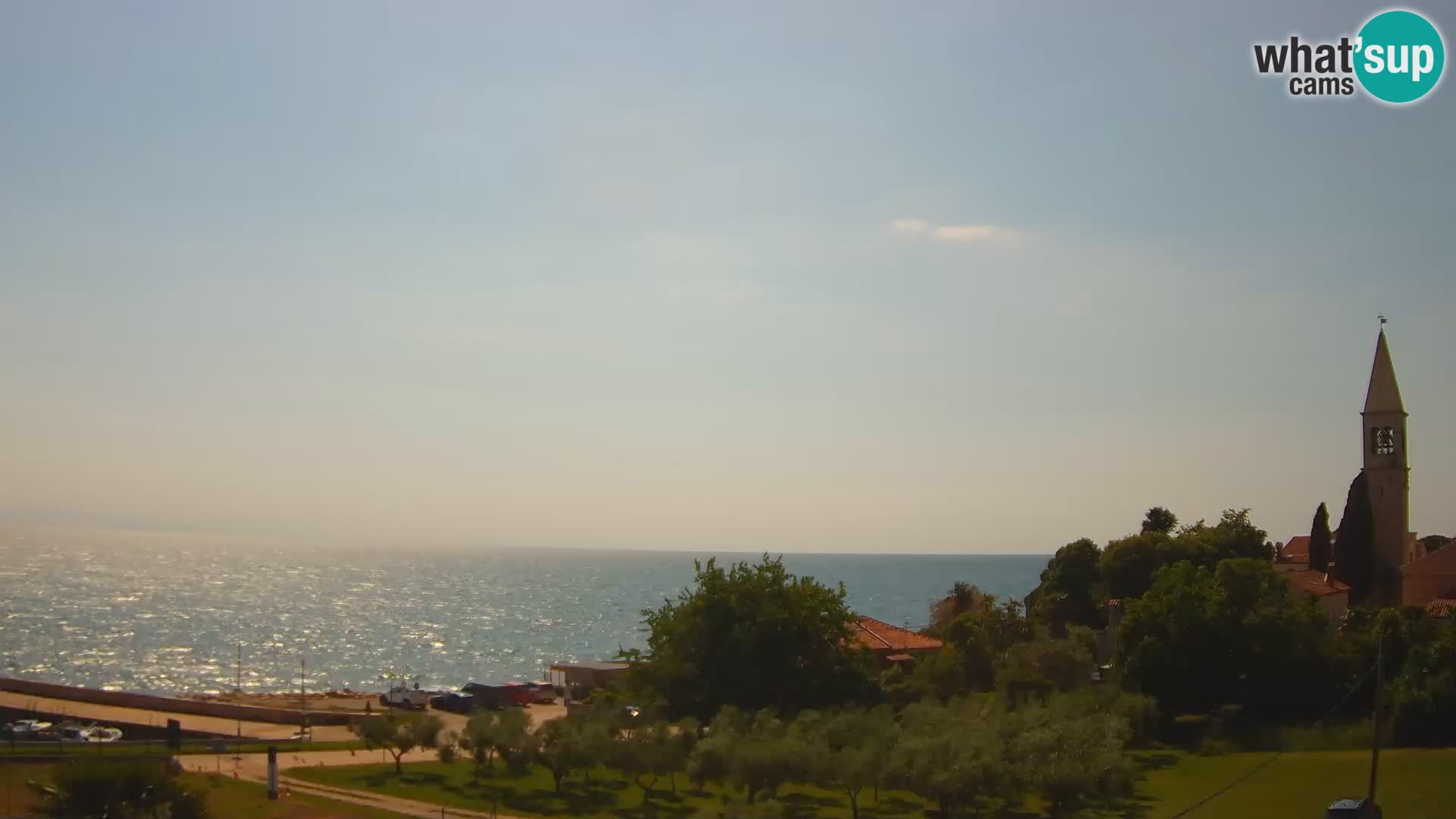 Umag Webcam uživo Lovrečica / San Lorenzo – Istra – Hrvatska