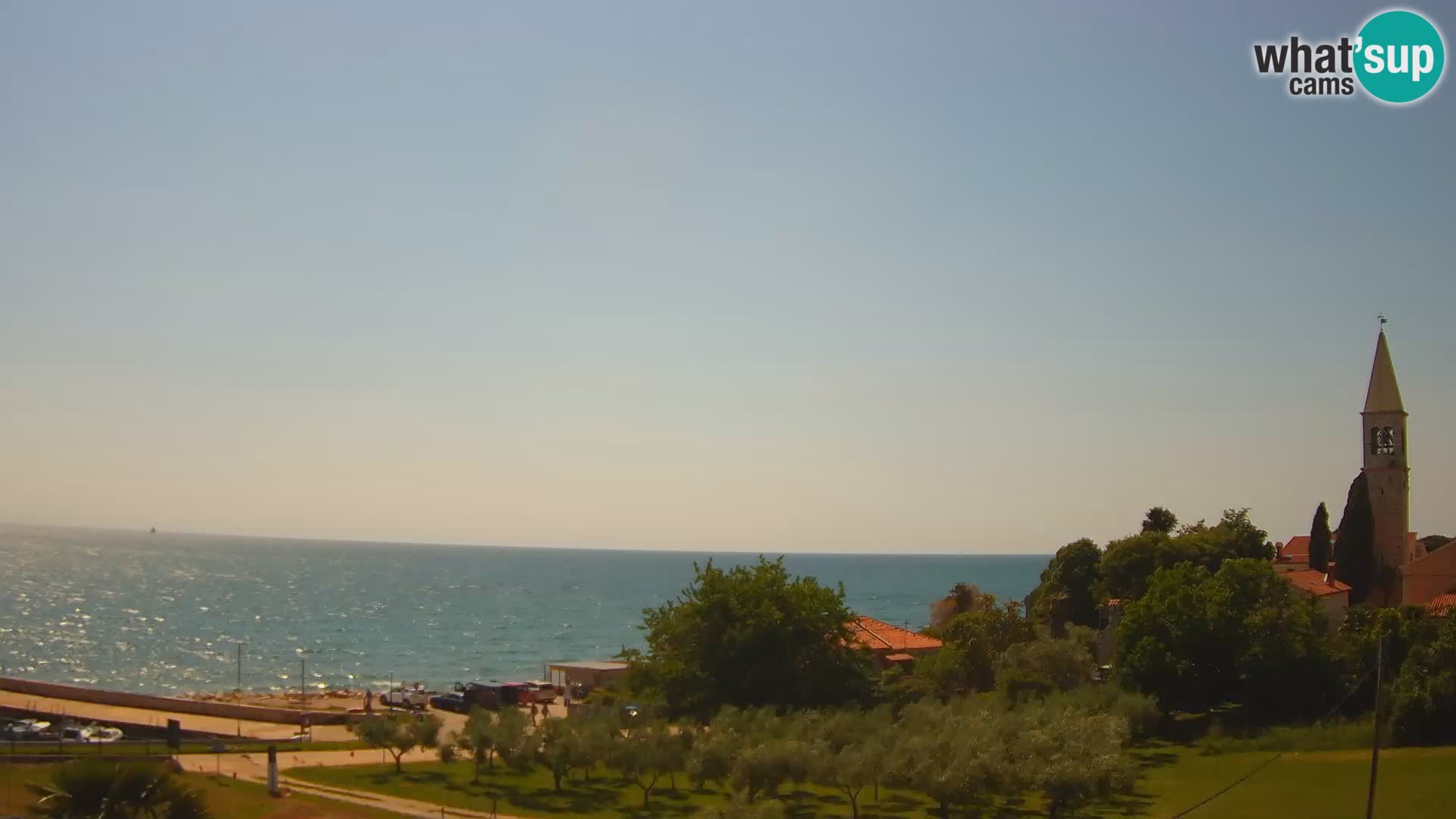 Umago Live webcam Lovrečica / San Lorenzo – Istria – Croazia