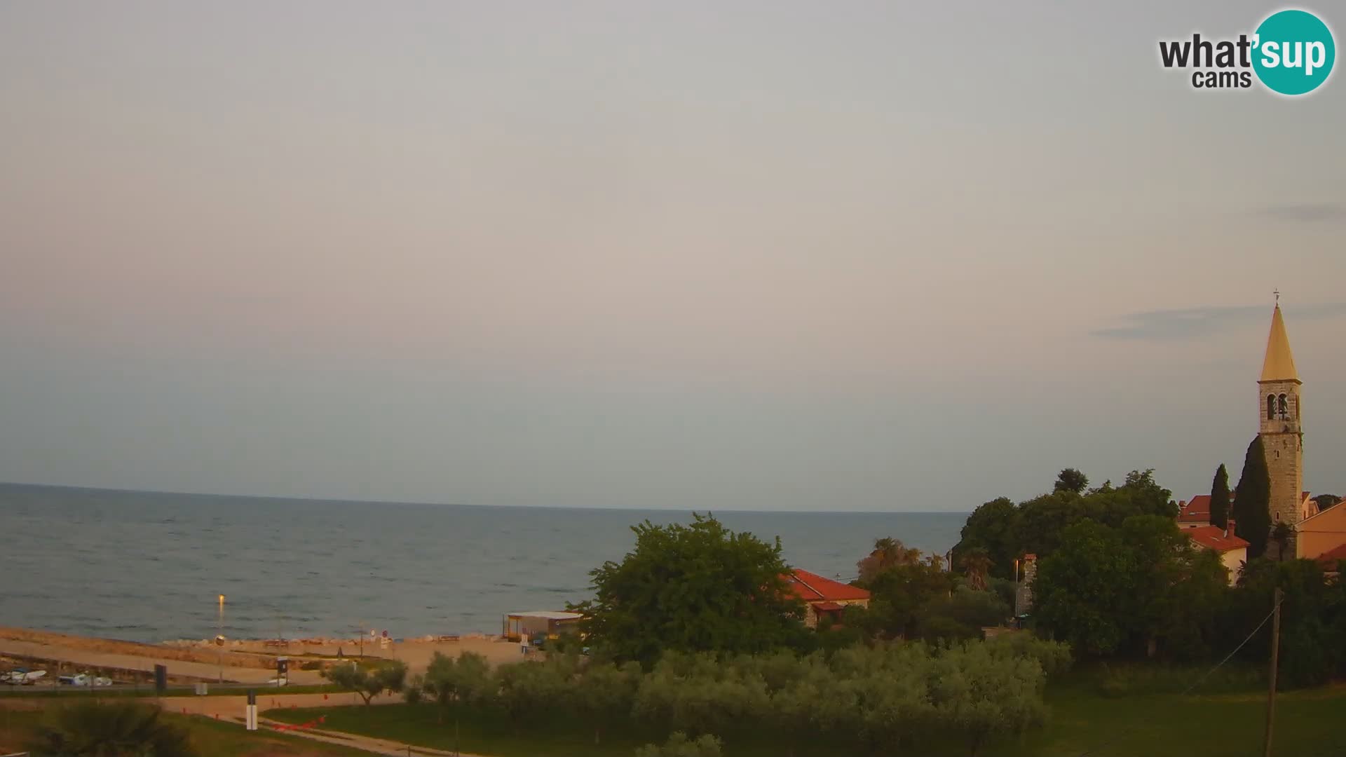 Umag Webcam uživo Lovrečica / San Lorenzo – Istra – Hrvatska