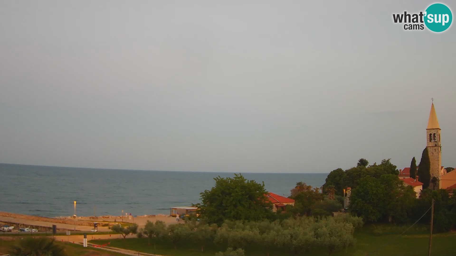 Umag Webcam en direct Lovrečica / San Lorenzo – Istrie – Croatie