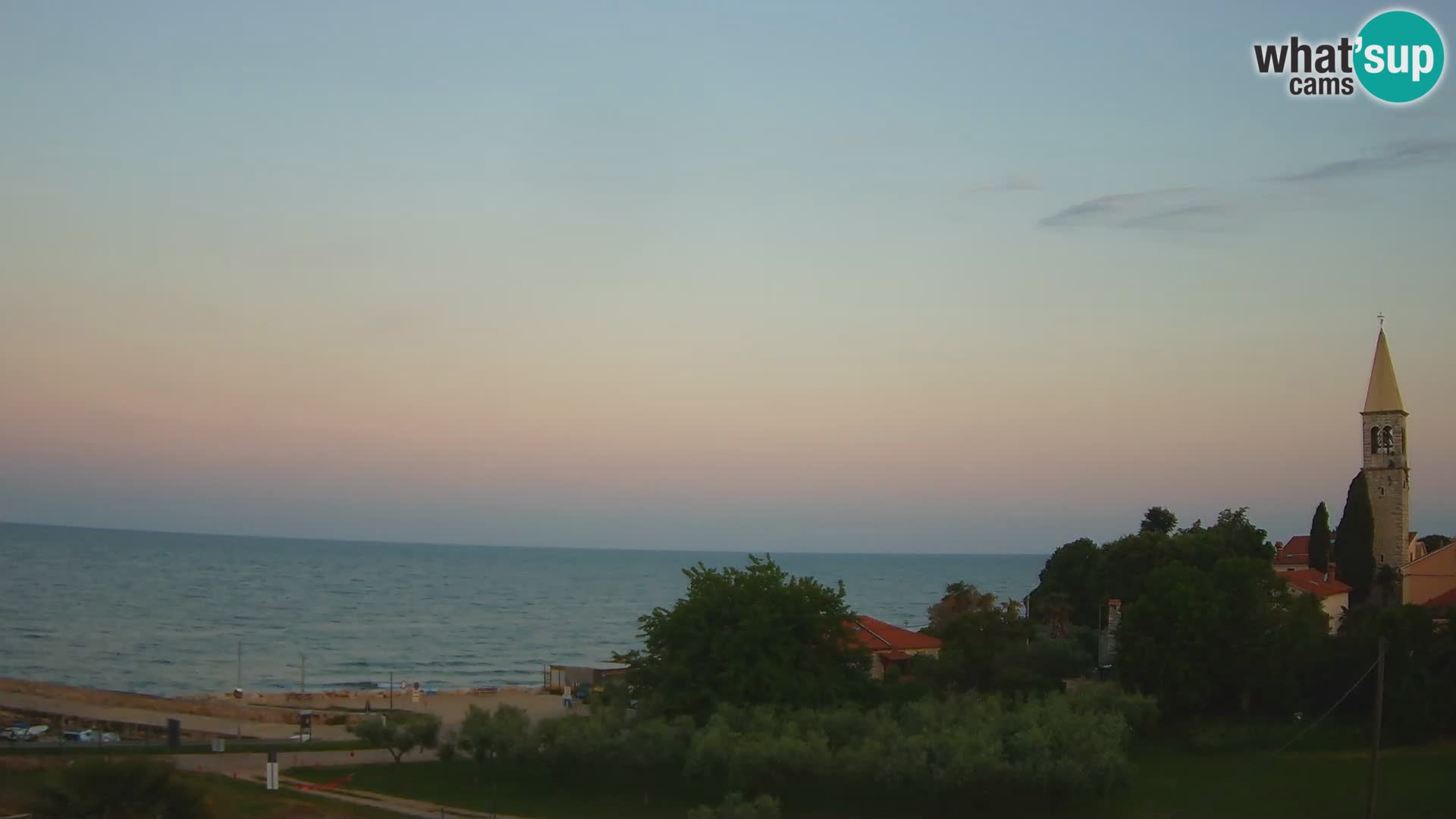 Umag Webcam uživo Lovrečica / San Lorenzo – Istra – Hrvatska