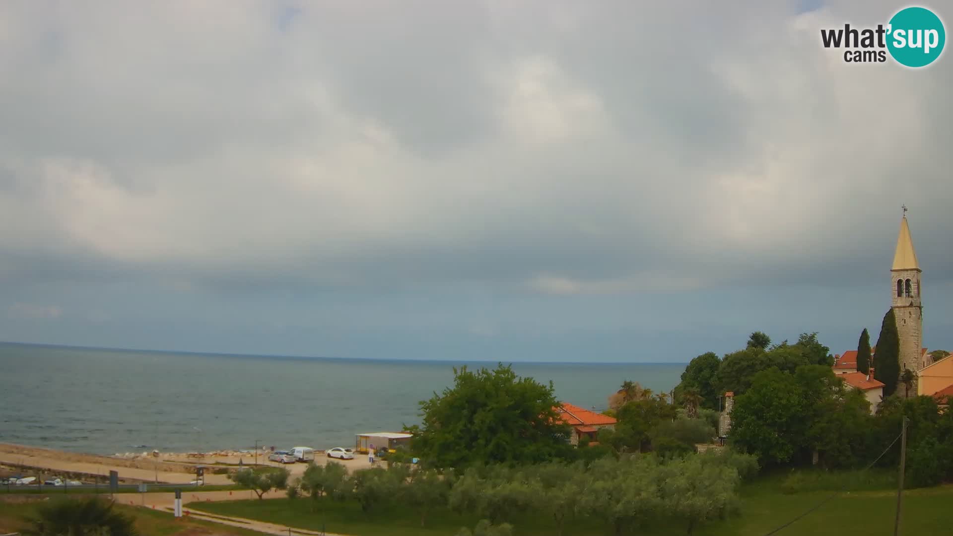 Umag spletna kamera Lovrečica – Istra – Hrvaška