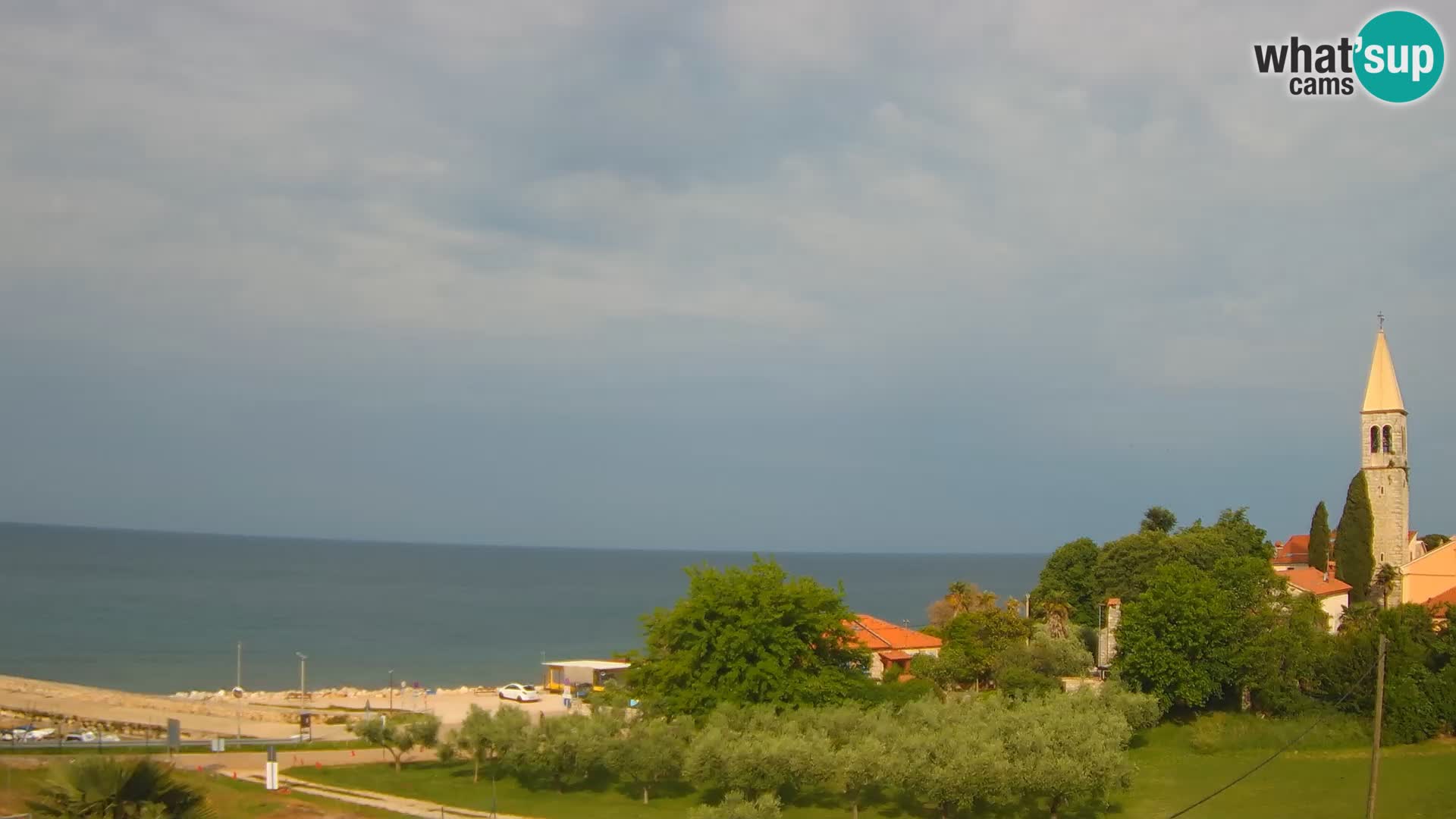 Umag Webcam uživo Lovrečica / San Lorenzo – Istra – Hrvatska