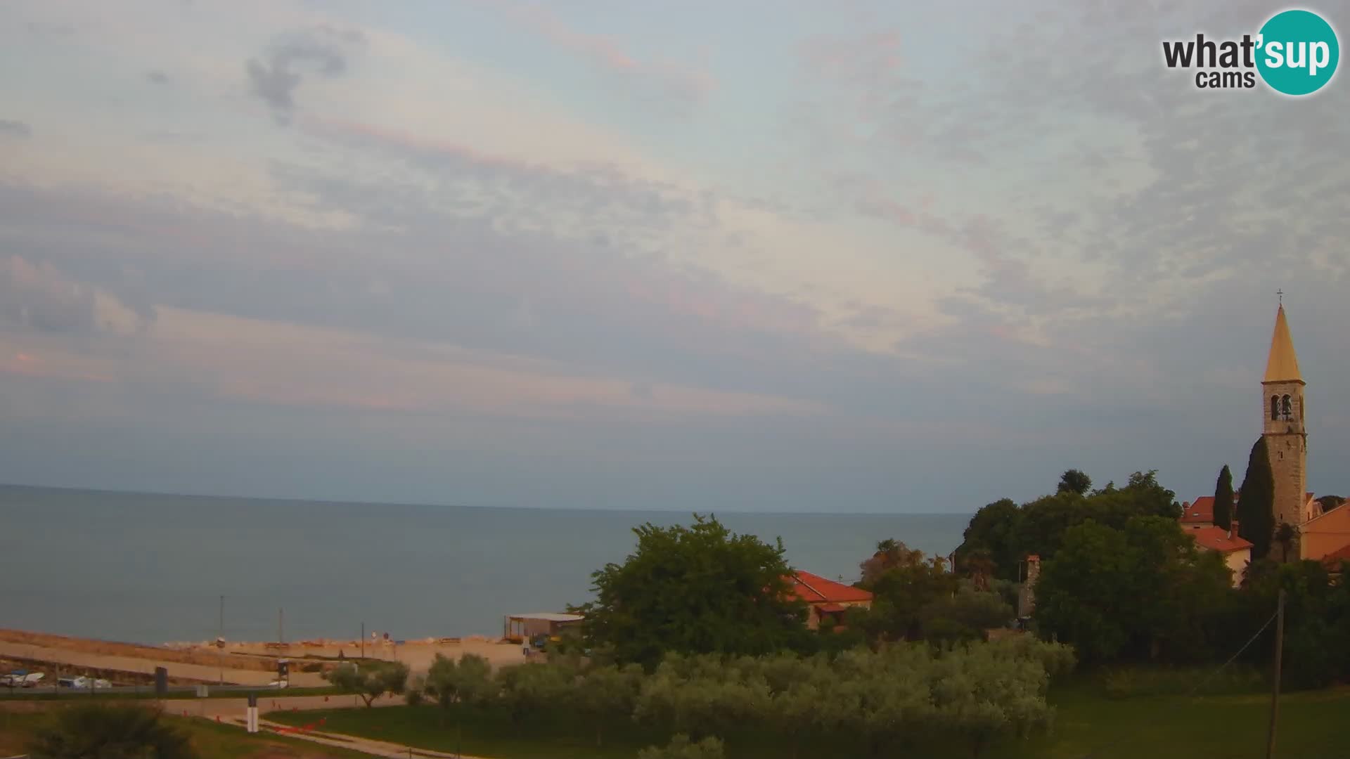 Umag Webcam uživo Lovrečica / San Lorenzo – Istra – Hrvatska