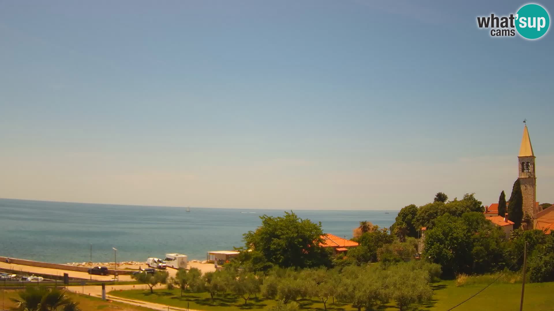 Umag Cámara web en vivo Lovrečica / San Lorenzo – Istria – Croacia