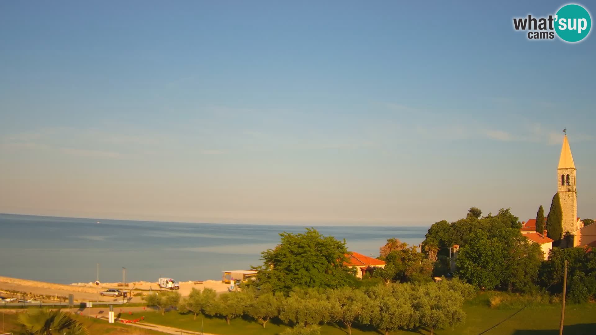 Umag Live webcam Lovrečica / San Lorenzo – Istria – Croatia