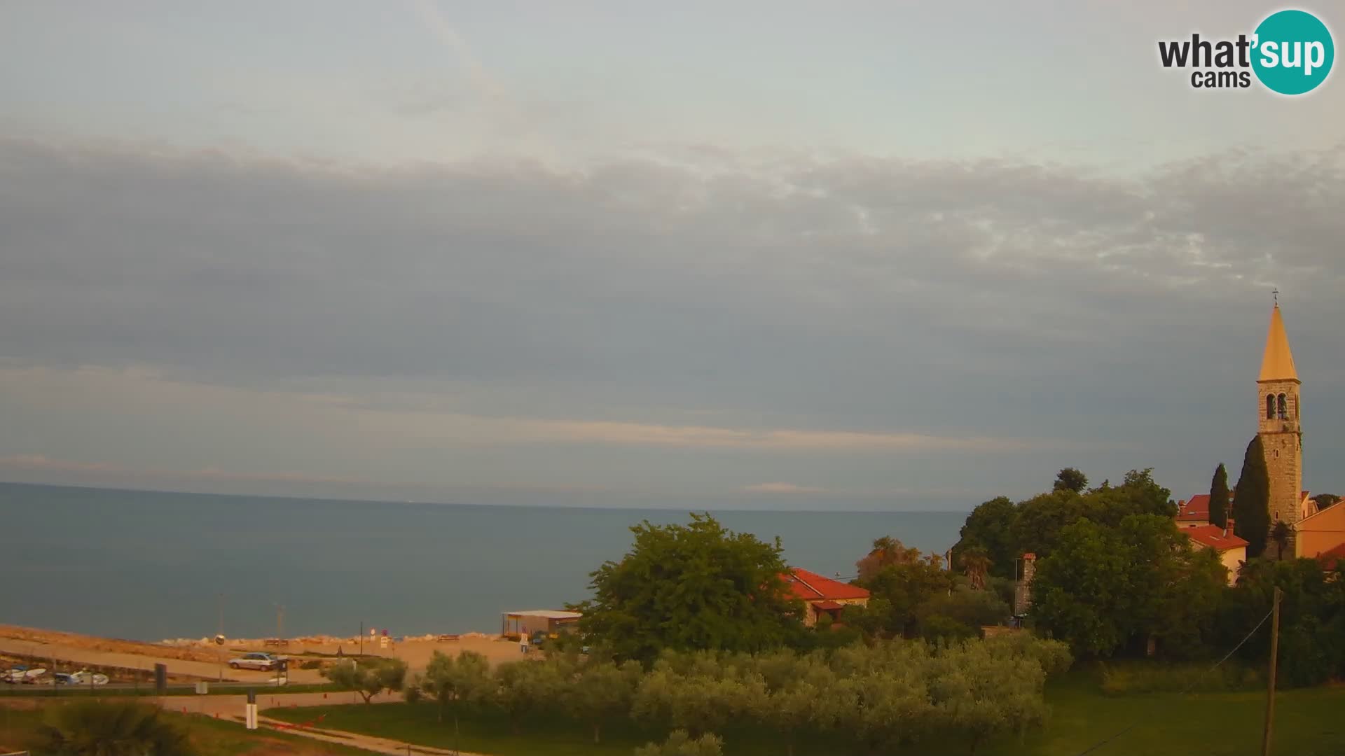 Umago Live webcam Lovrečica / San Lorenzo – Istria – Croazia