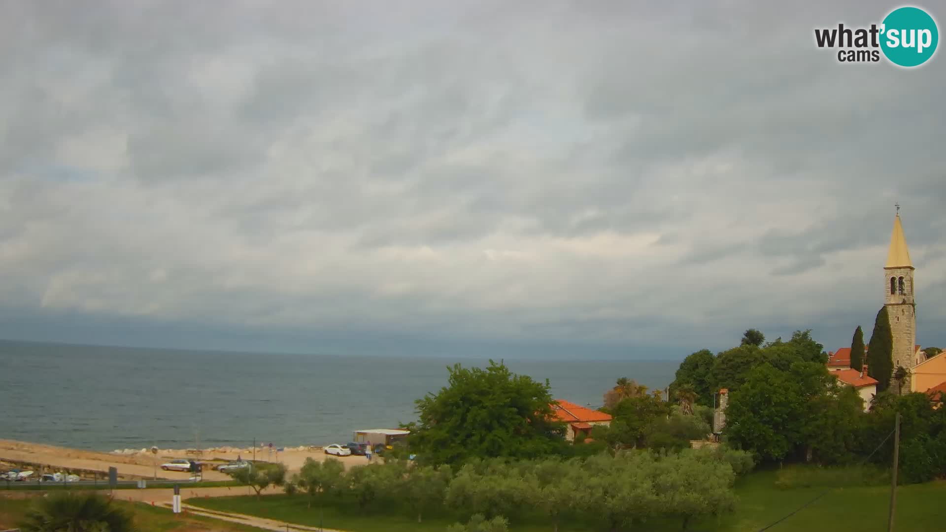 Umag spletna kamera Lovrečica – Istra – Hrvaška