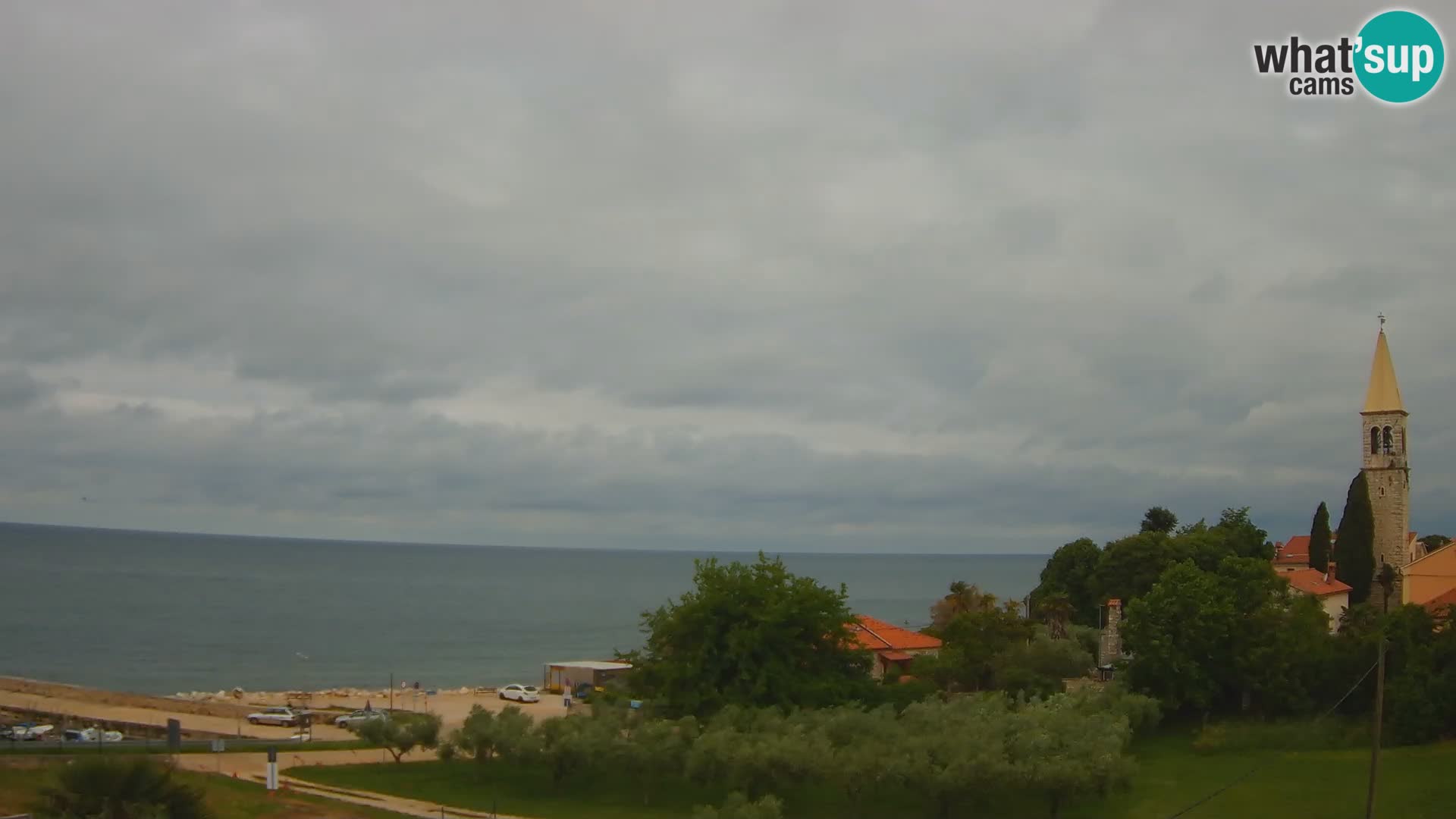 Umag spletna kamera Lovrečica – Istra – Hrvaška