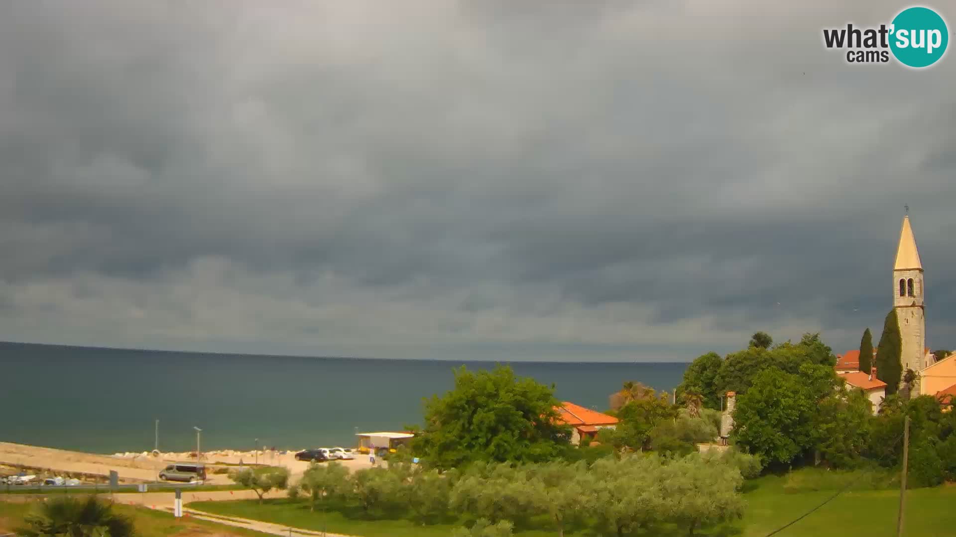 Umag spletna kamera Lovrečica – Istra – Hrvaška