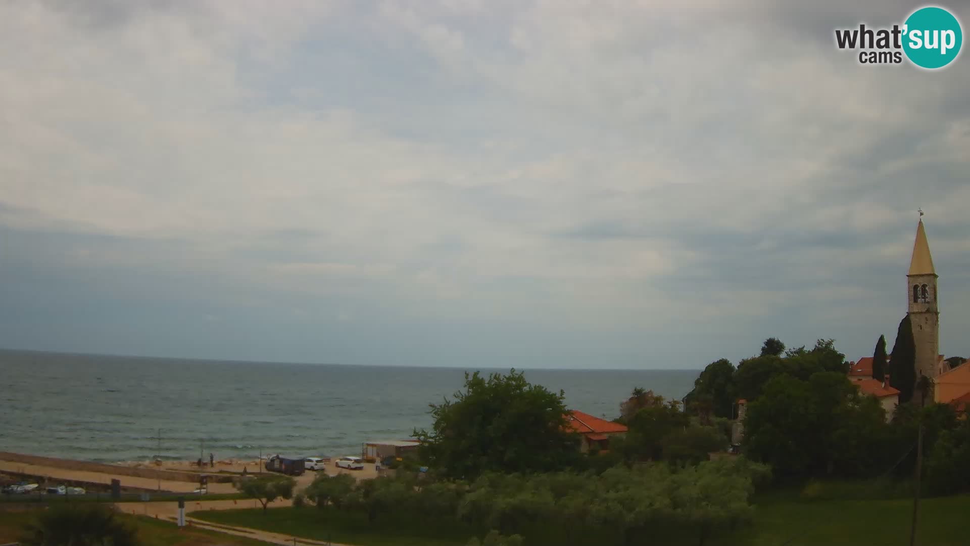 Umag Webcam uživo Lovrečica / San Lorenzo – Istra – Hrvatska