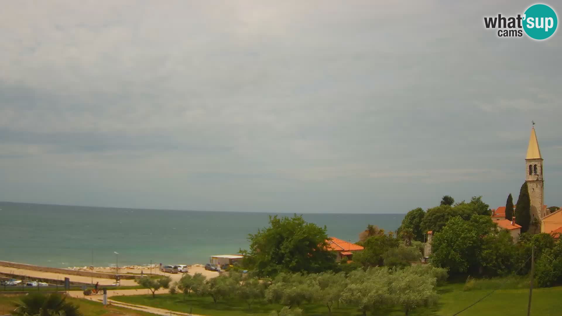 Umag spletna kamera Lovrečica – Istra – Hrvaška