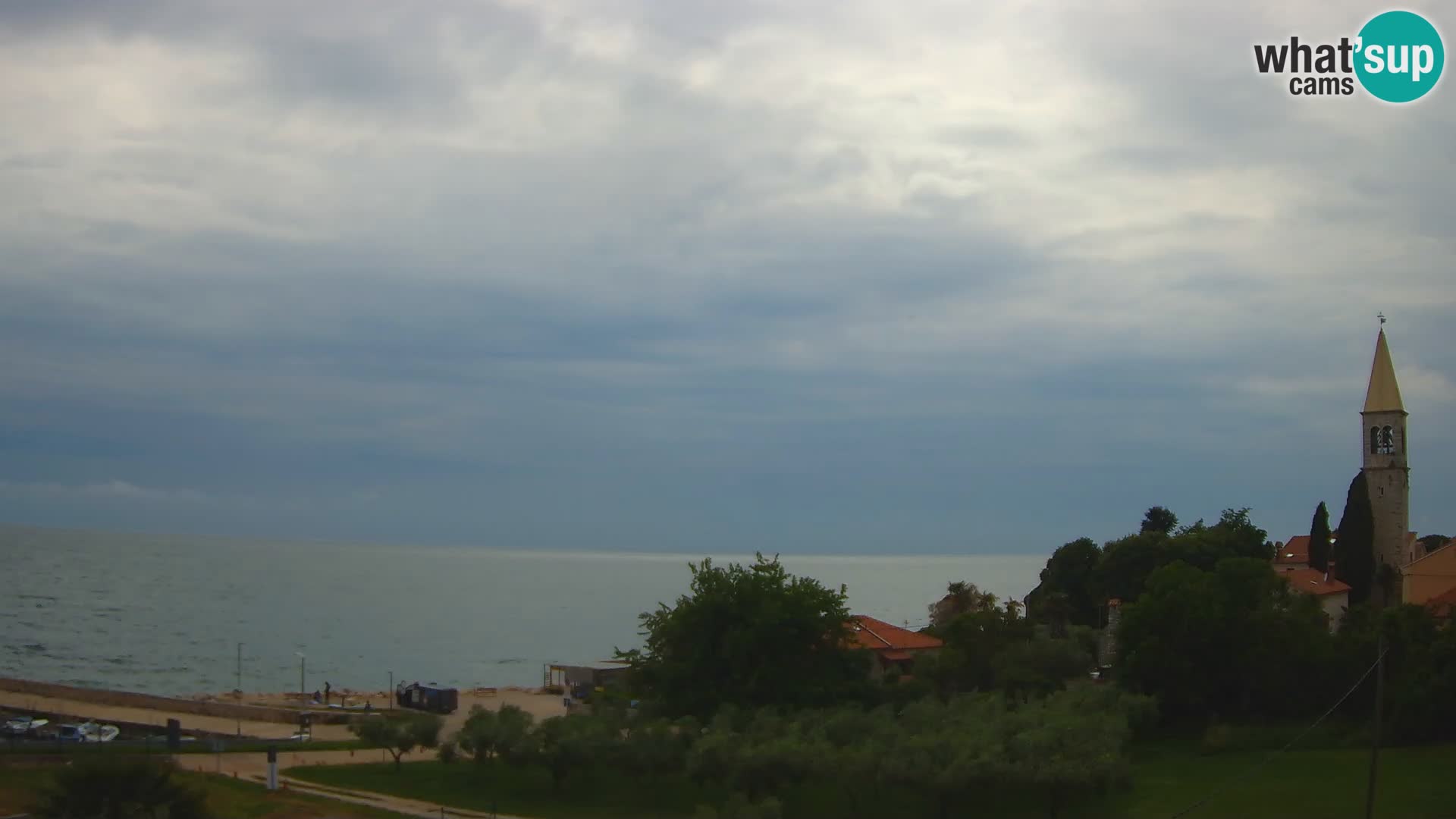 Umag spletna kamera Lovrečica – Istra – Hrvaška