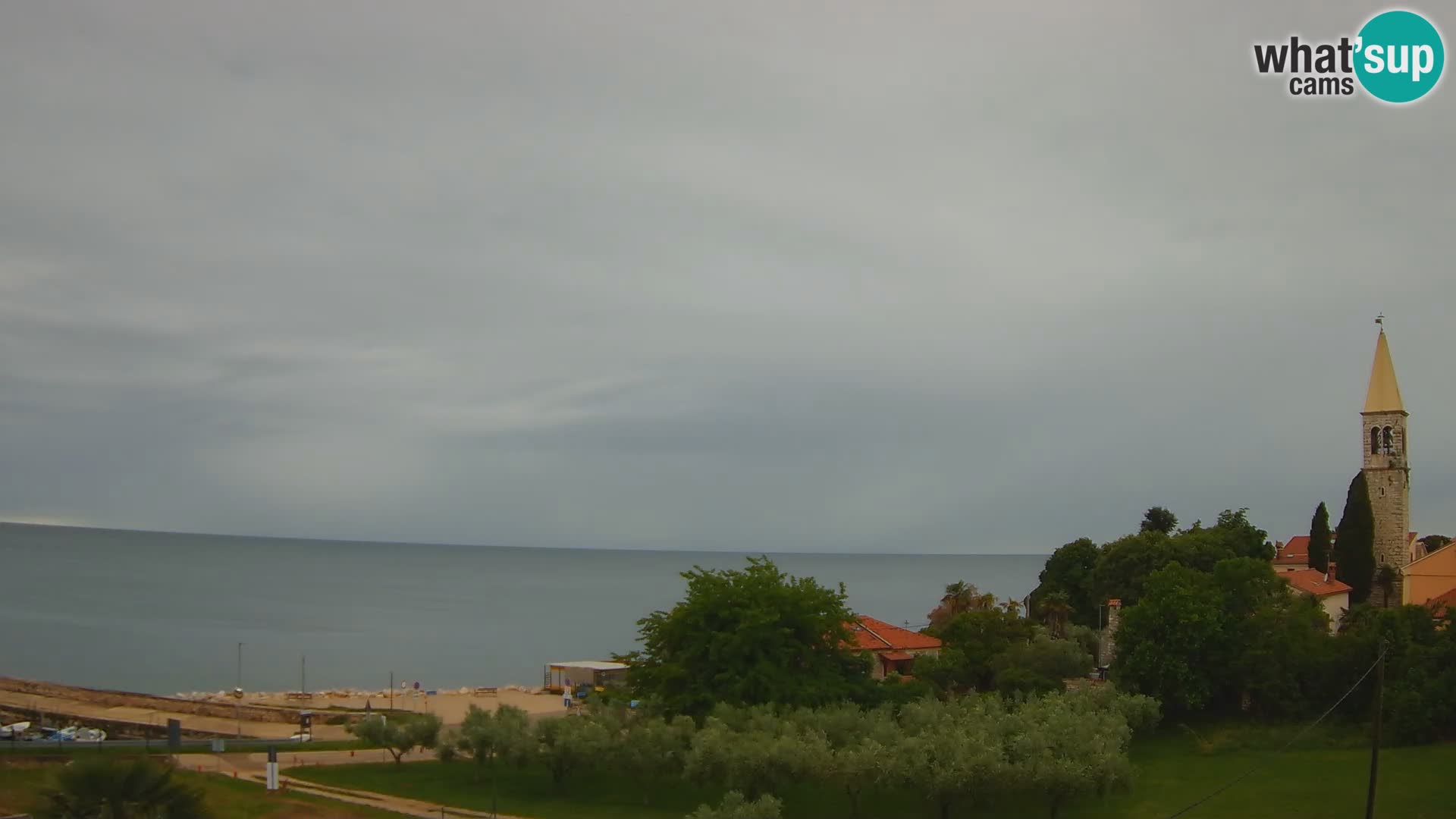 Umag Webcam uživo Lovrečica / San Lorenzo – Istra – Hrvatska