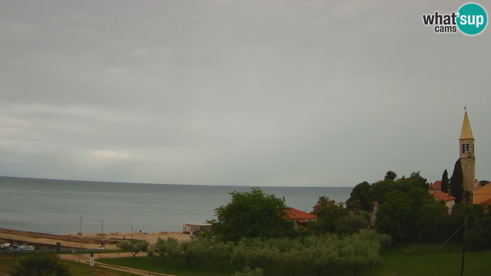 Umag spletna kamera Lovrečica – Istra – Hrvaška