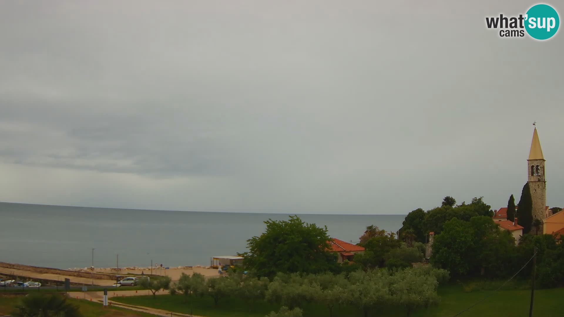 Umag Webcam uživo Lovrečica / San Lorenzo – Istra – Hrvatska