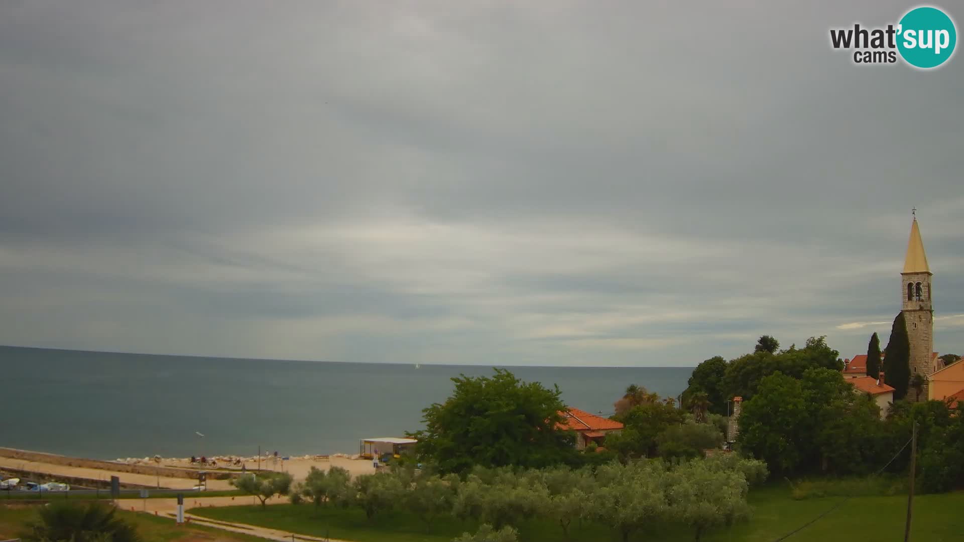 Umag spletna kamera Lovrečica – Istra – Hrvaška