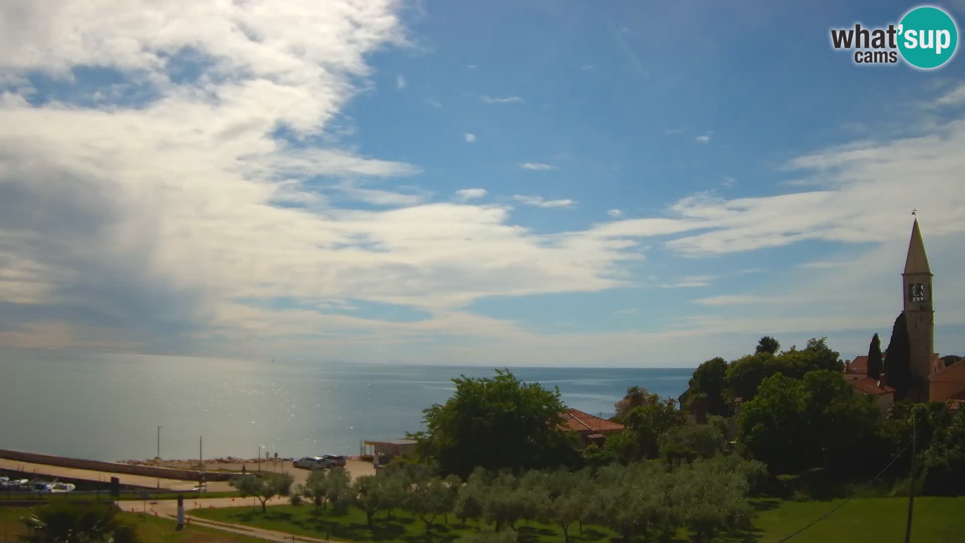 Umago Live webcam Lovrečica / San Lorenzo – Istria – Croazia