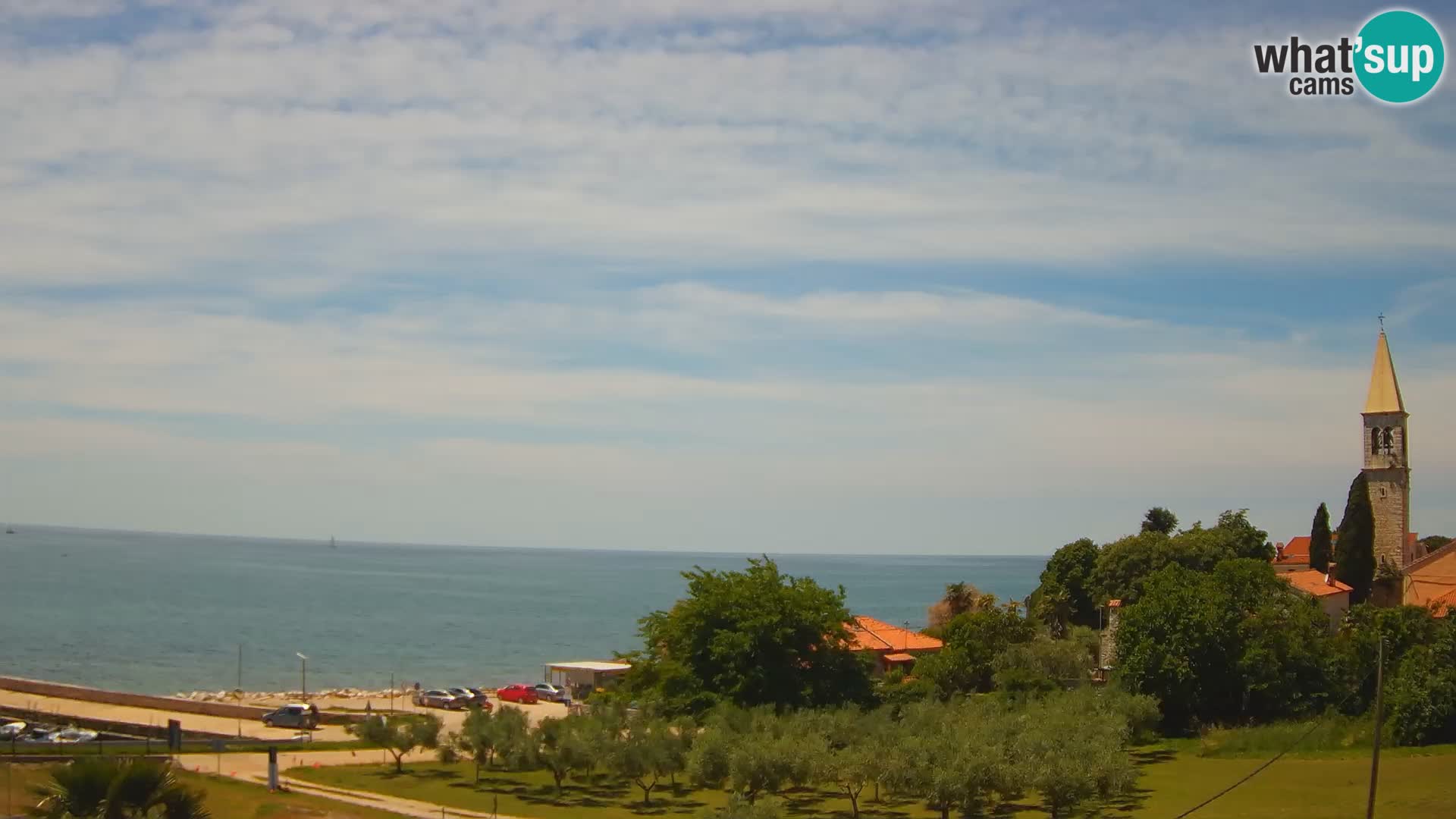 Umago Live webcam Lovrečica / San Lorenzo – Istria – Croazia